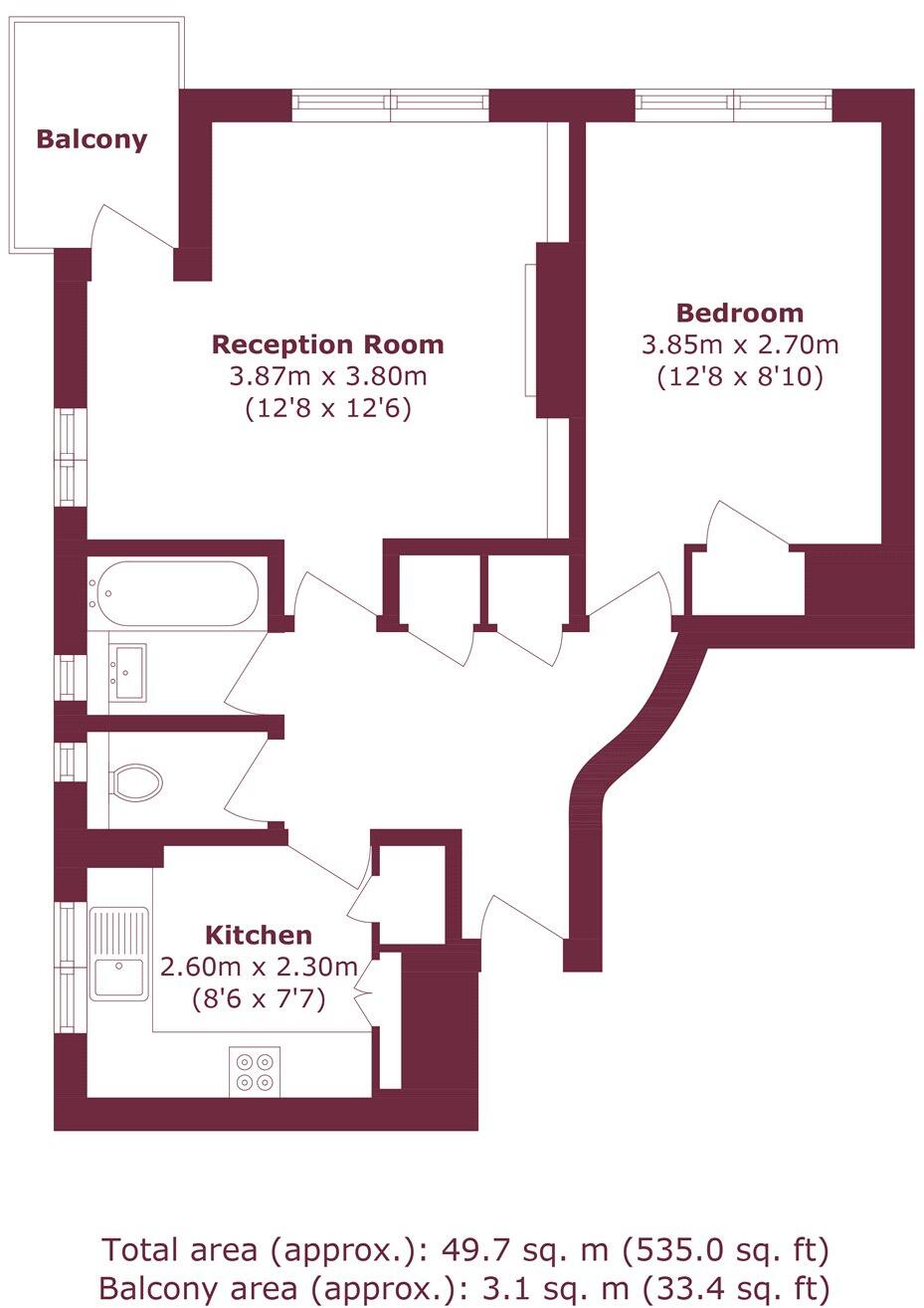 Rosebery House, Sewardstone Road, London, E2 floorplan