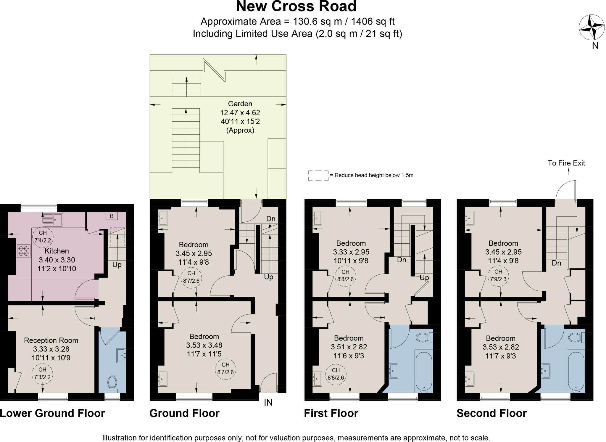 New Cross Road, London, SE14 floorplan