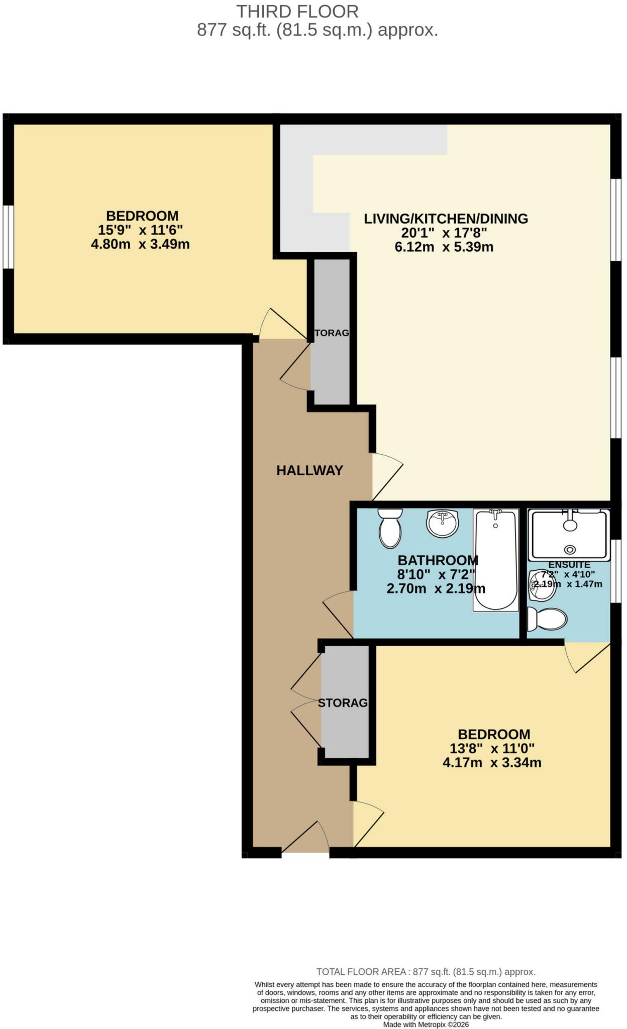 Westbrook Gardens, Margate, CT9 floorplan