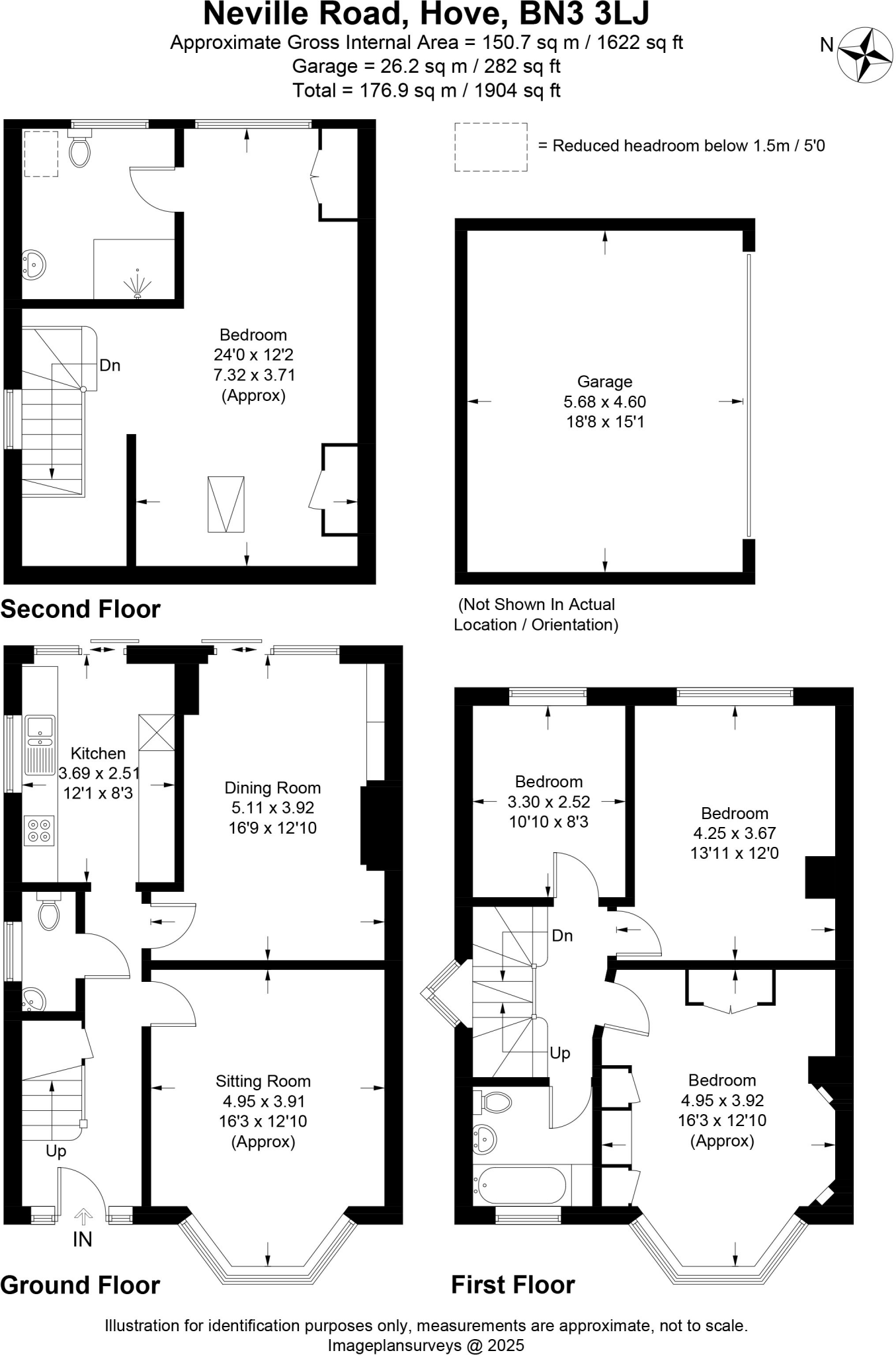 Nevill Road, Hove floorplan