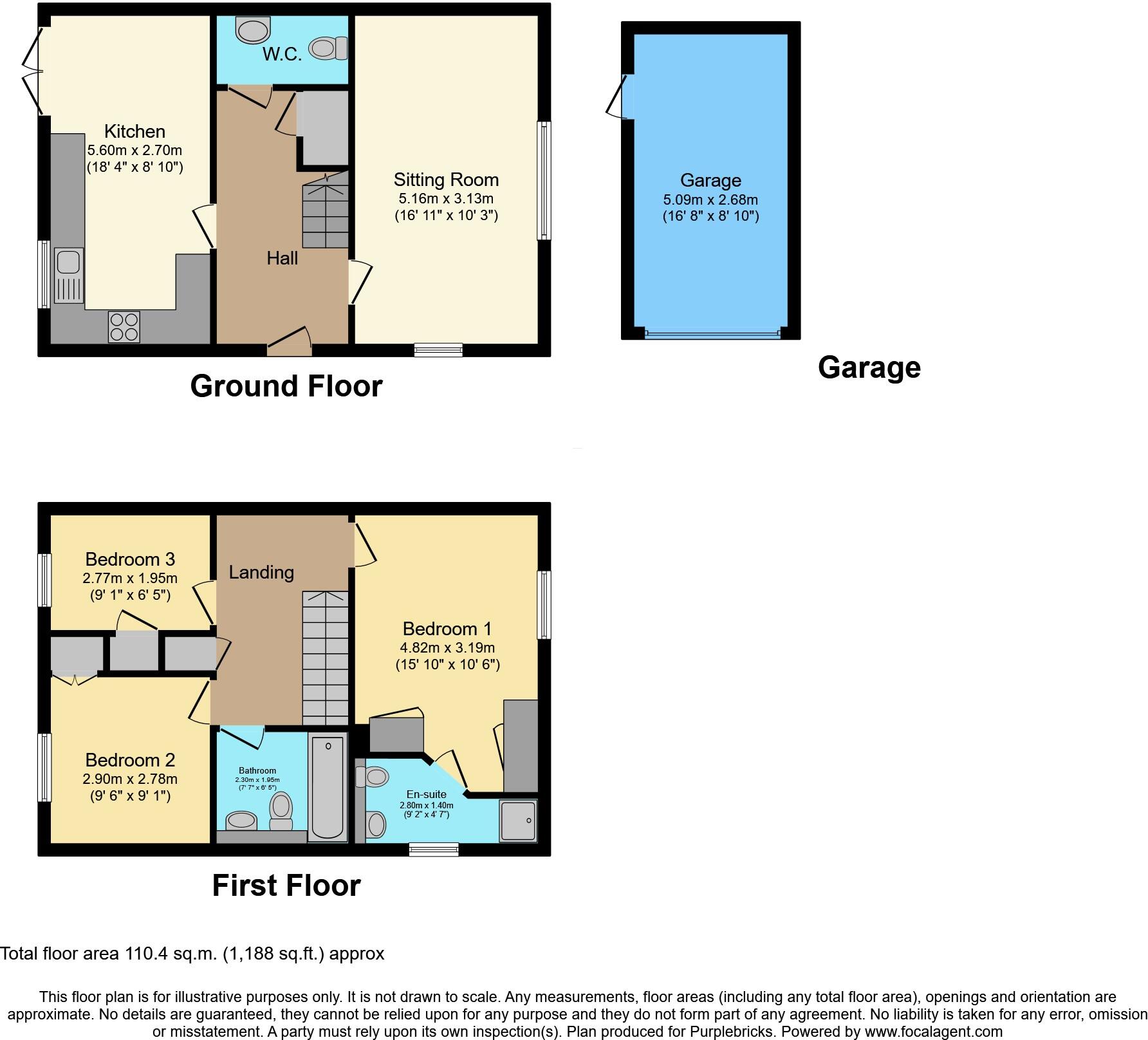 Fuchsia Cottage, Main Road, Bristol floorplan