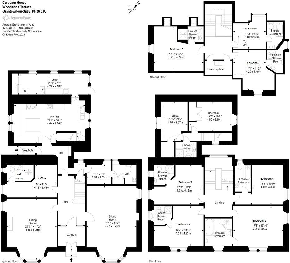 Culdearn House, Woodlands Terrace, Grantown-on-Spey, PH26 floorplan