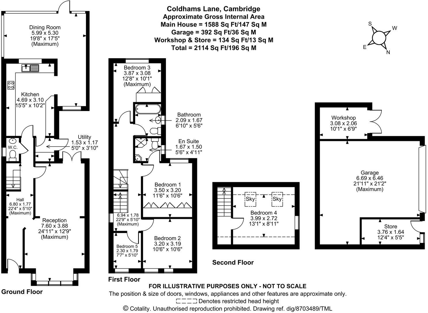 Coldhams Lane, Cambridge, CB1 3JL floorplan