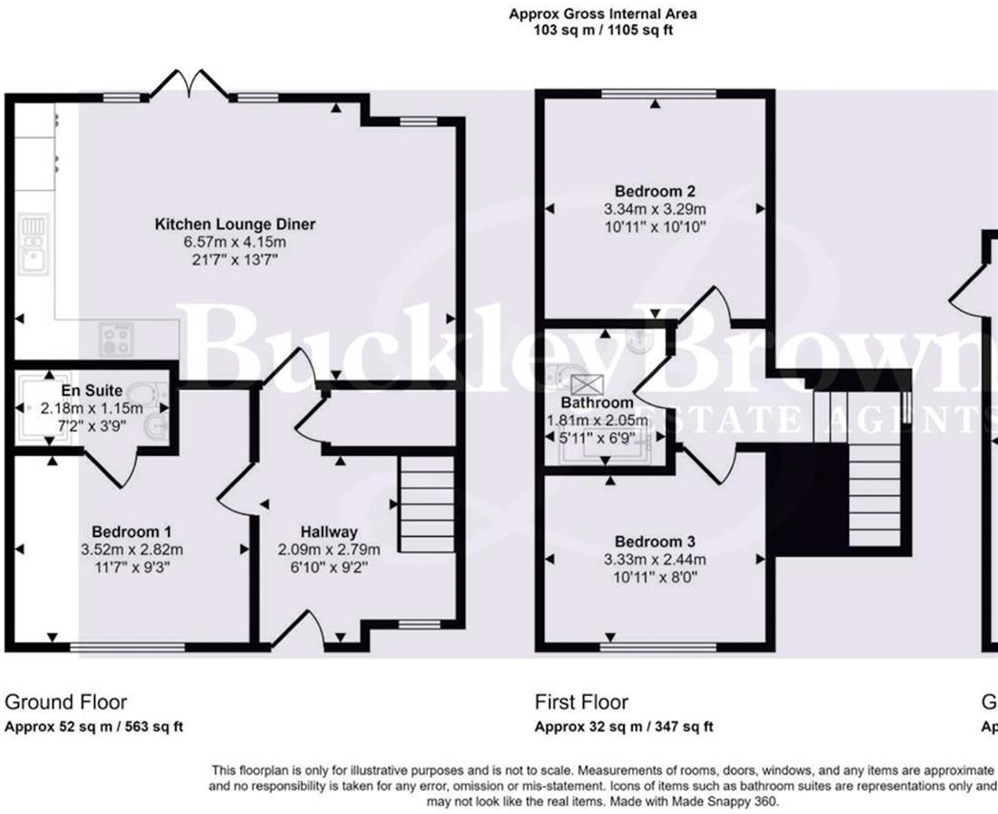 Old House Garden, High Street, Edwinsotwe floorplan