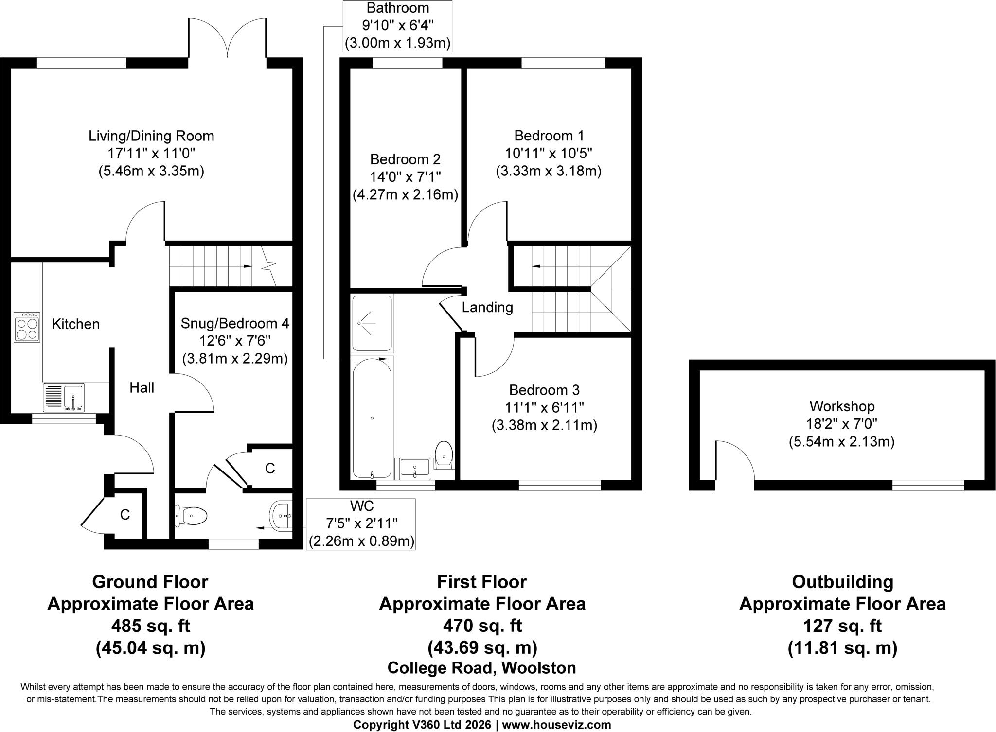College Road, Southampton, Hampshire, SO19 floorplan