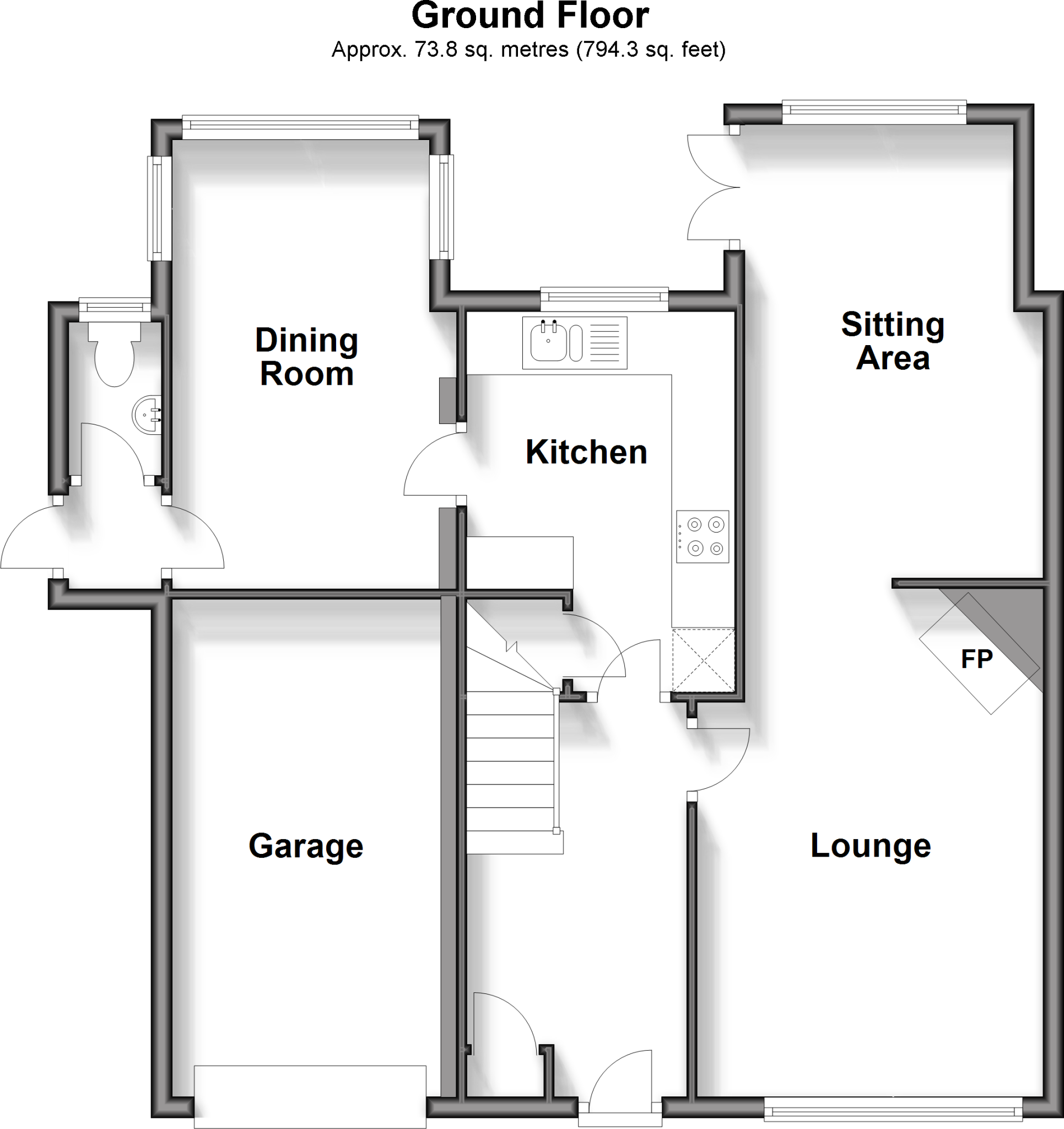 Sunte Avenue, Lindfield, Haywards Heath, West Sussex floorplan