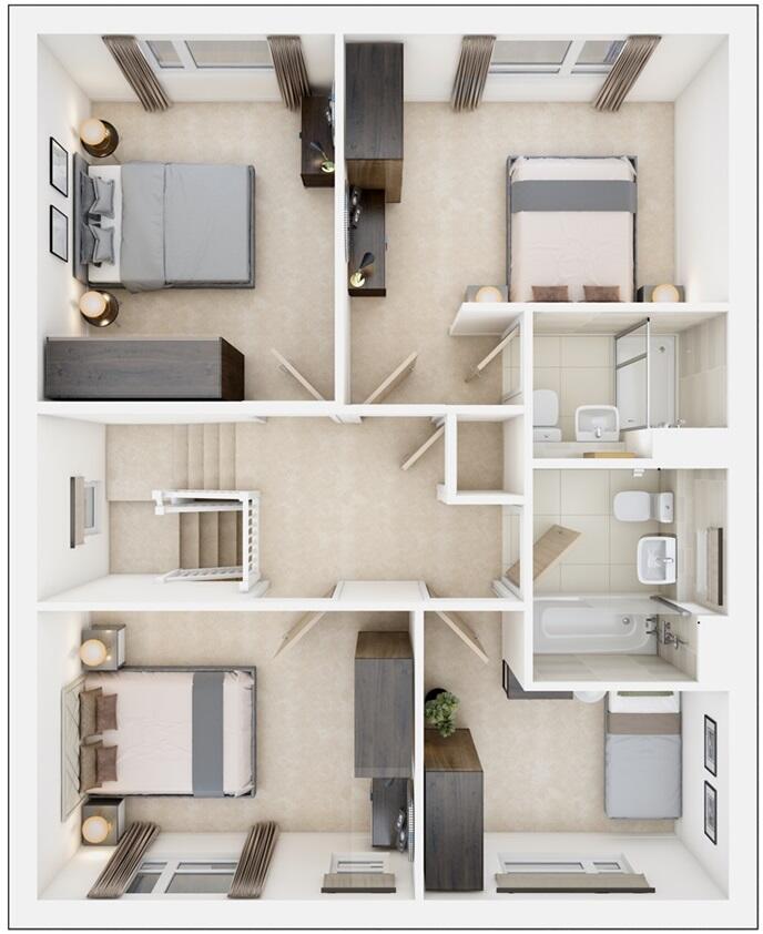 Off Richard Avenue ,
Wivenhoe,
Essex,
CO7 9HF floorplan