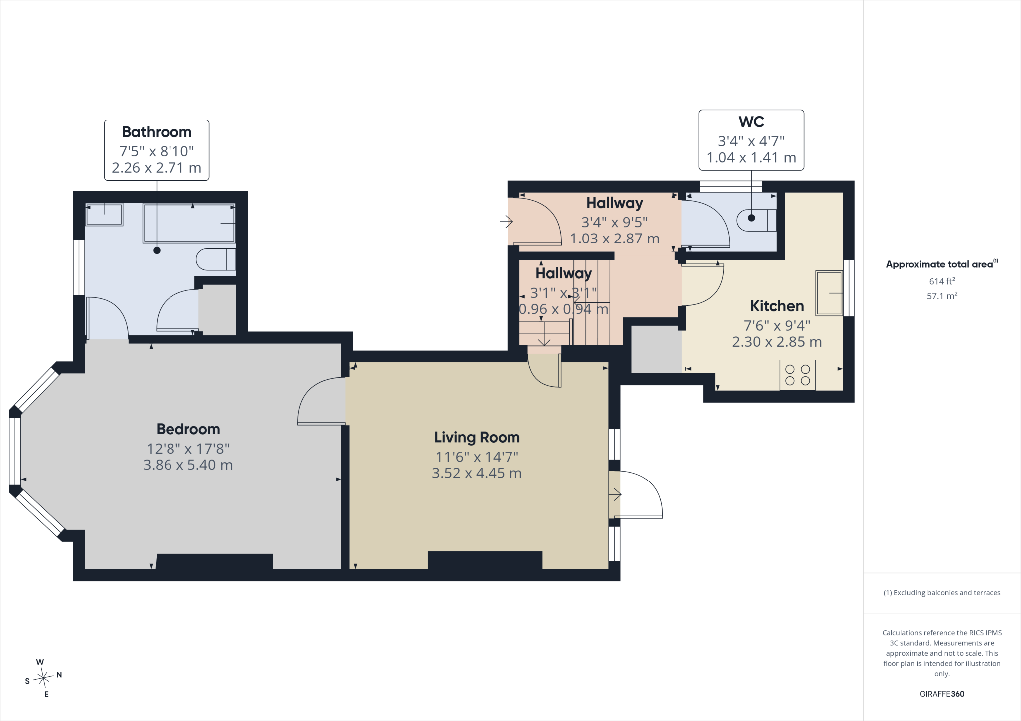 Cheriton Road, Folkestone floorplan
