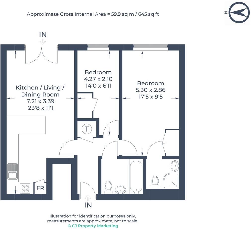 Nightingale Road, Hitchin, SG5 floorplan