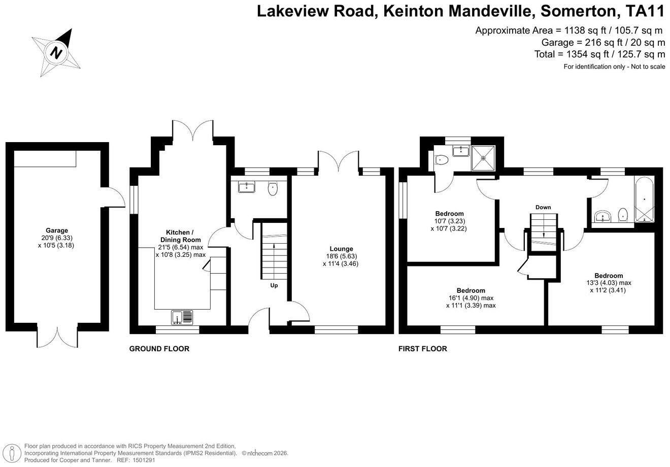 Lakeview Road, Keinton Mandeville, TA11 floorplan