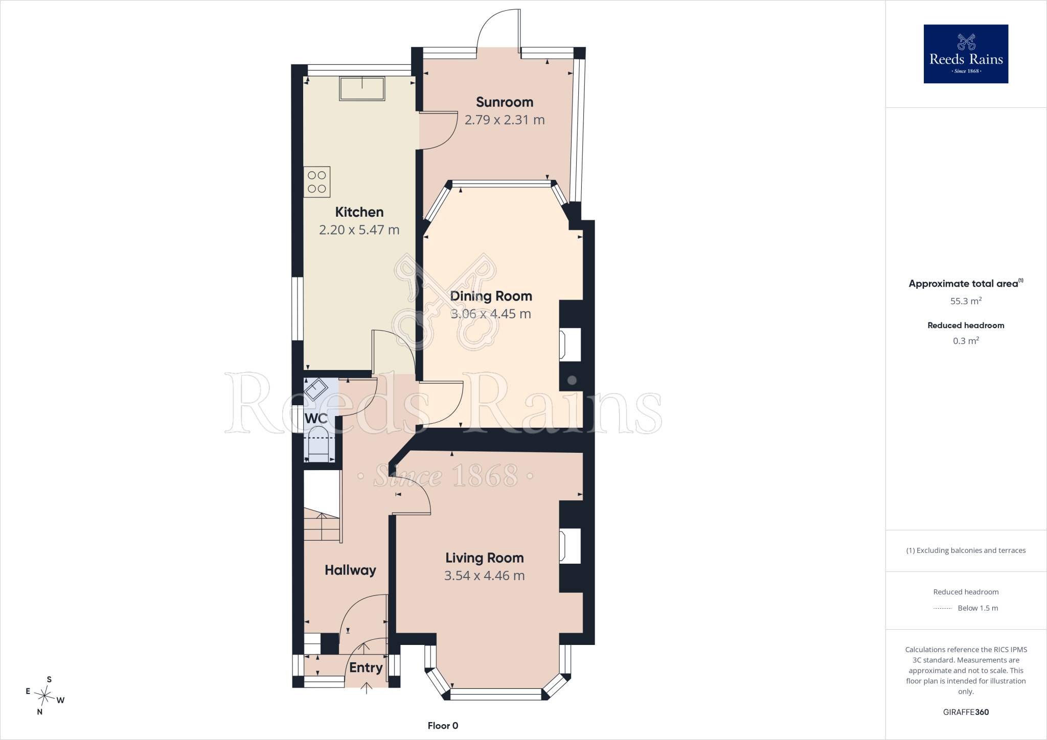 Seacrest Avenue, Blackpool, Lancashire, FY1 floorplan