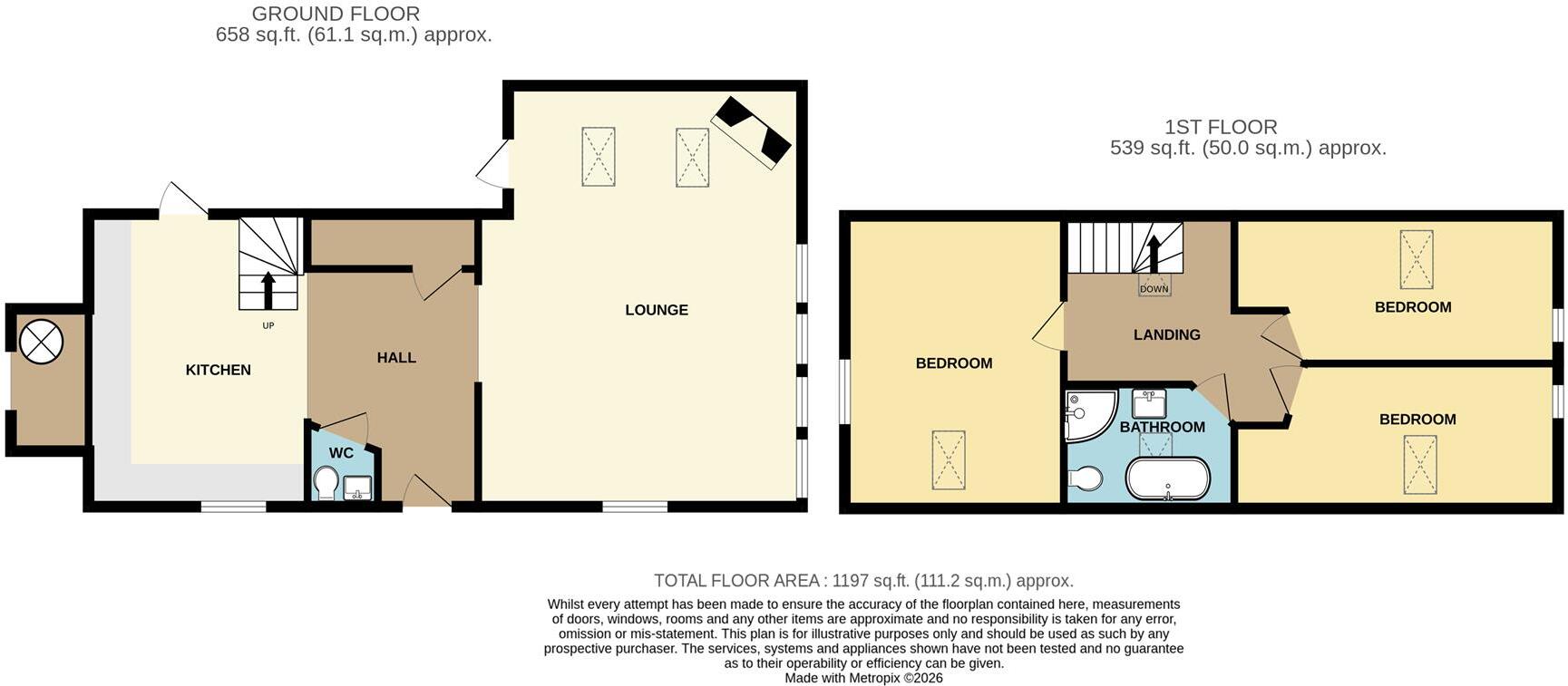 Hartle Lane, Belbroughton floorplan