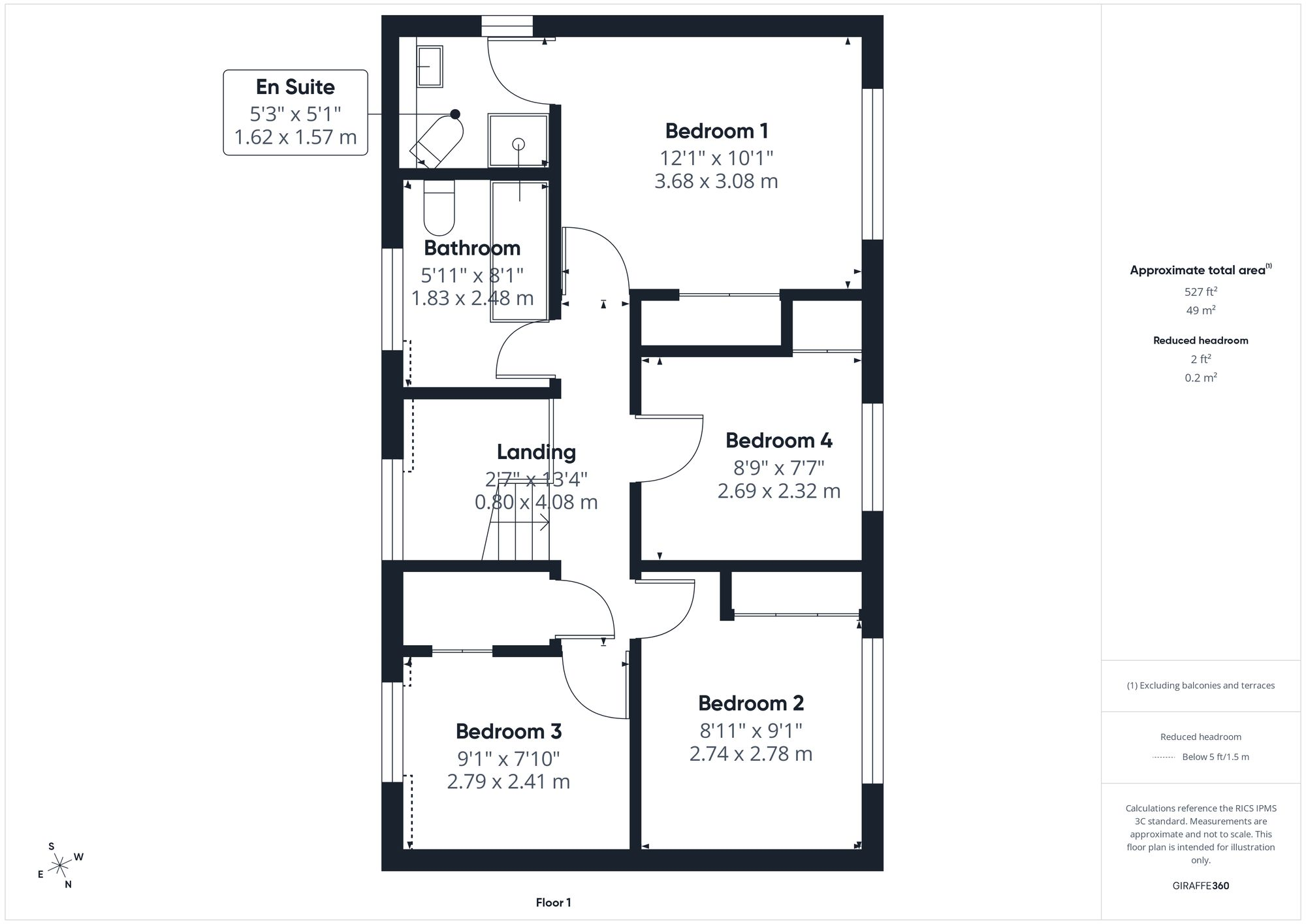 Daniell Way, Great Boughton, CH3 floorplan