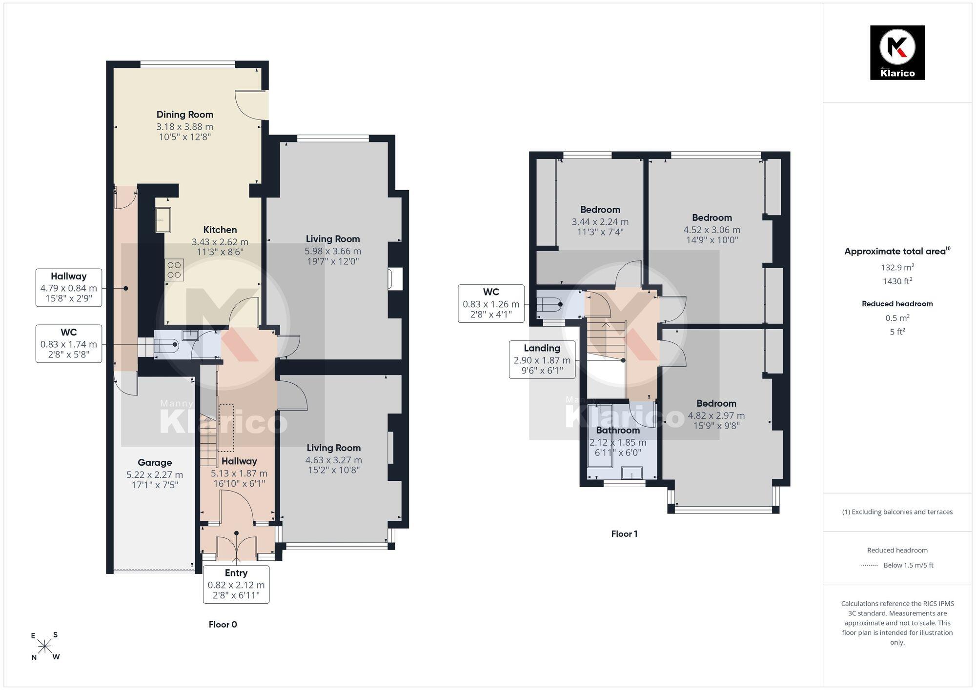 Highfield Road, Hall Green, B28 floorplan