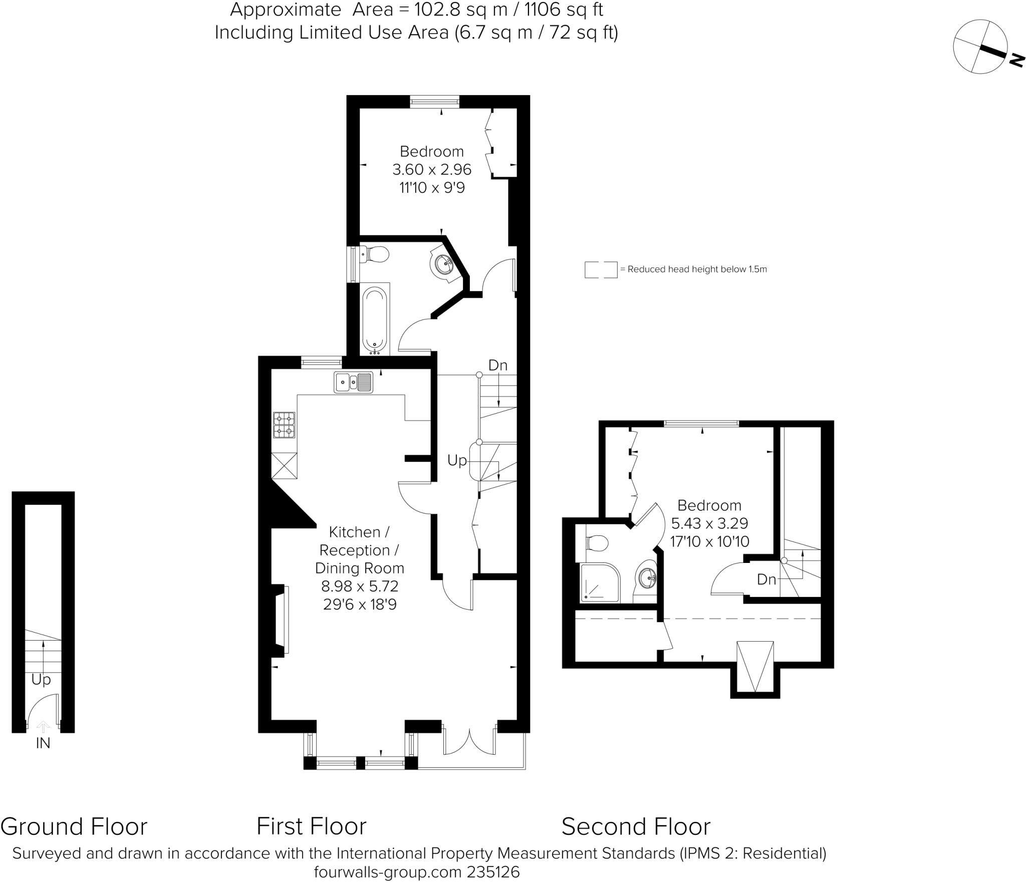 Airedale Avenue, Chiswick, London, W4 floorplan