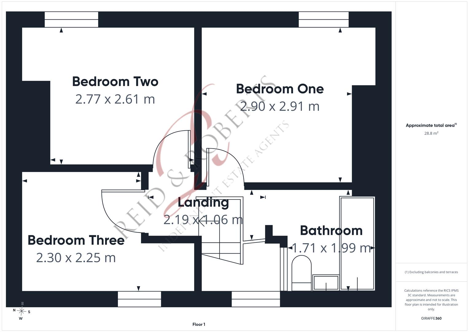 High Street, Rhosllanerchrugog, Wrexham floorplan