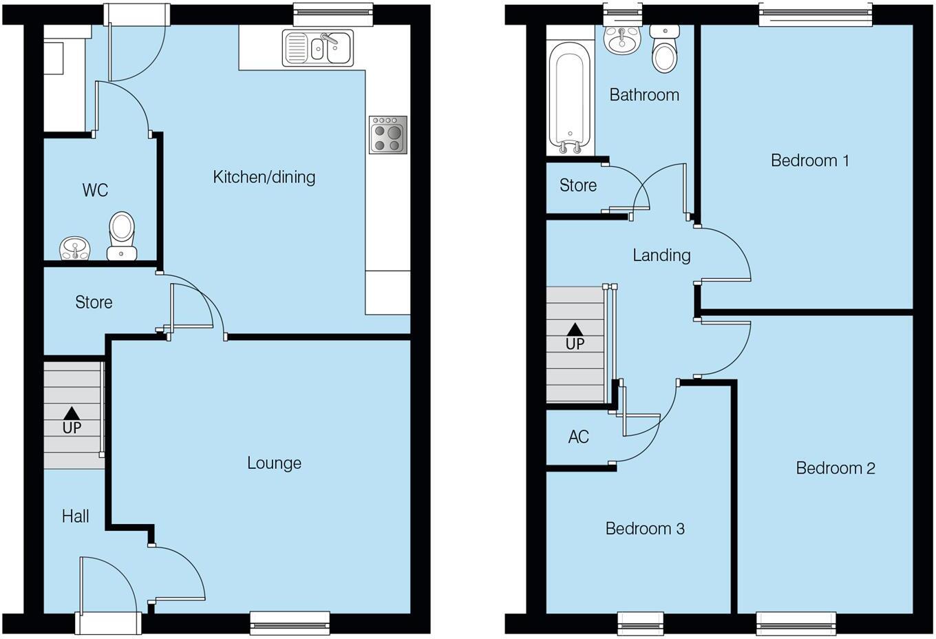 29, Knapweed Road, Walton Cardiff, Tewkesbury floorplan