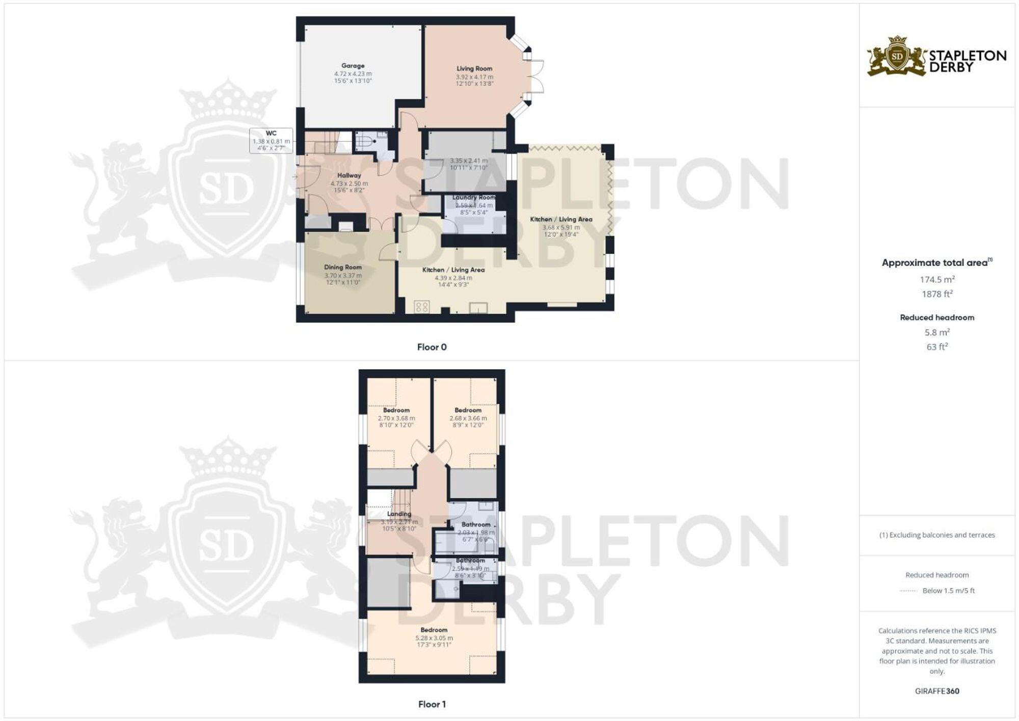 Priory Close, Whiston, L35 floorplan