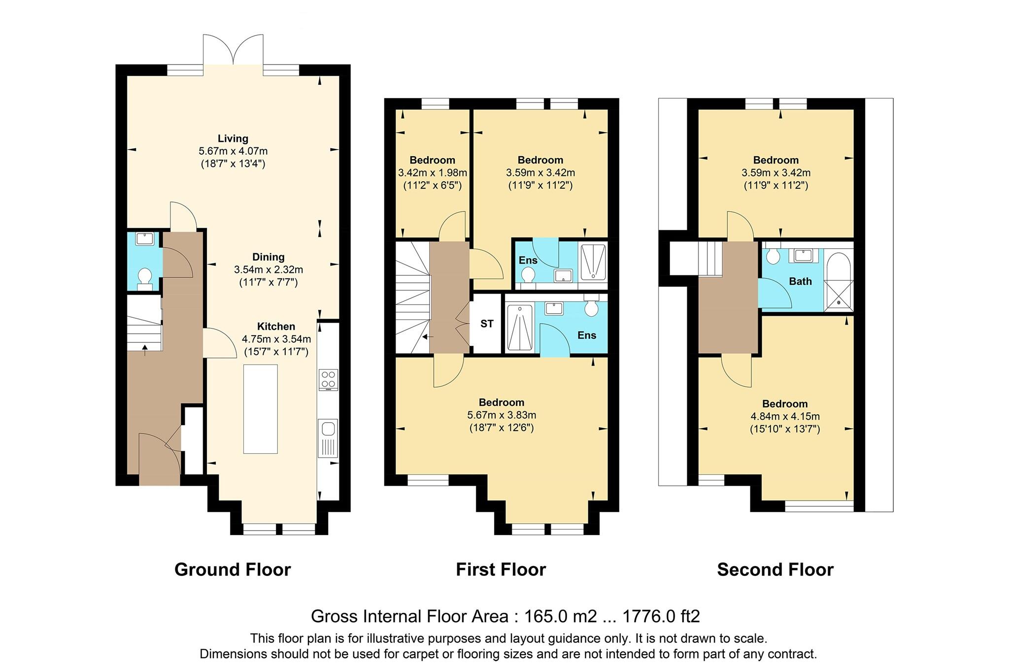 Westfield Lane, Shipley floorplan