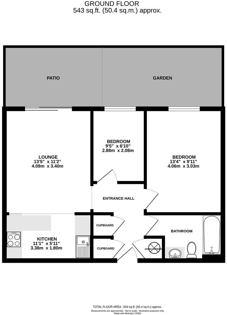 The Lawns, Uplands Road, Warley floorplan