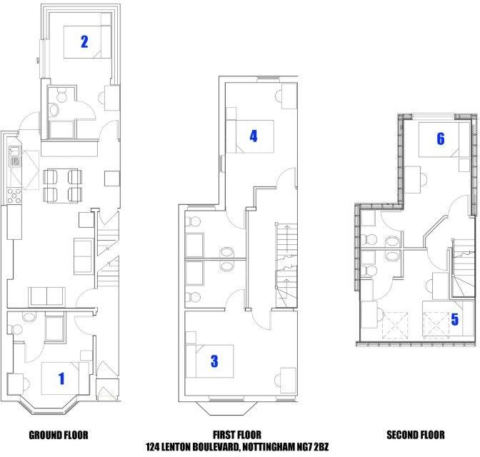Lenton Boulevard, Lenton NG7 floorplan
