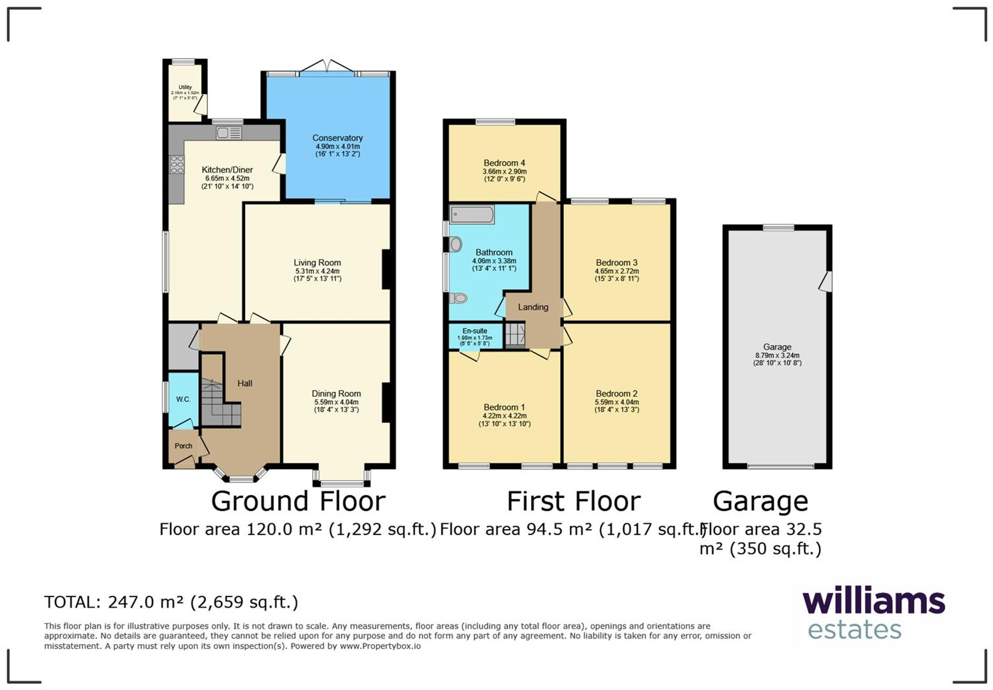 Meliden Road, Prestatyn, LL19 floorplan