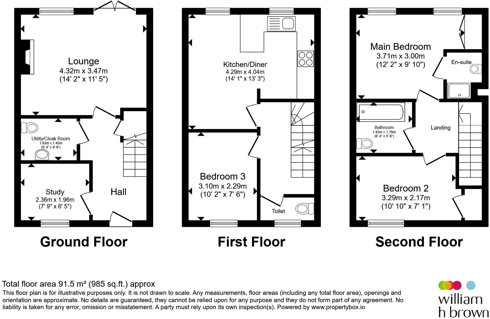 John Lea Way, Wellingborough floorplan