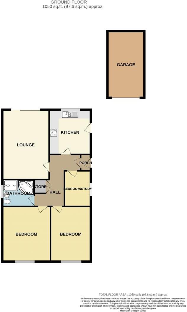 Wigan Road, Westhead, Ormskirk floorplan
