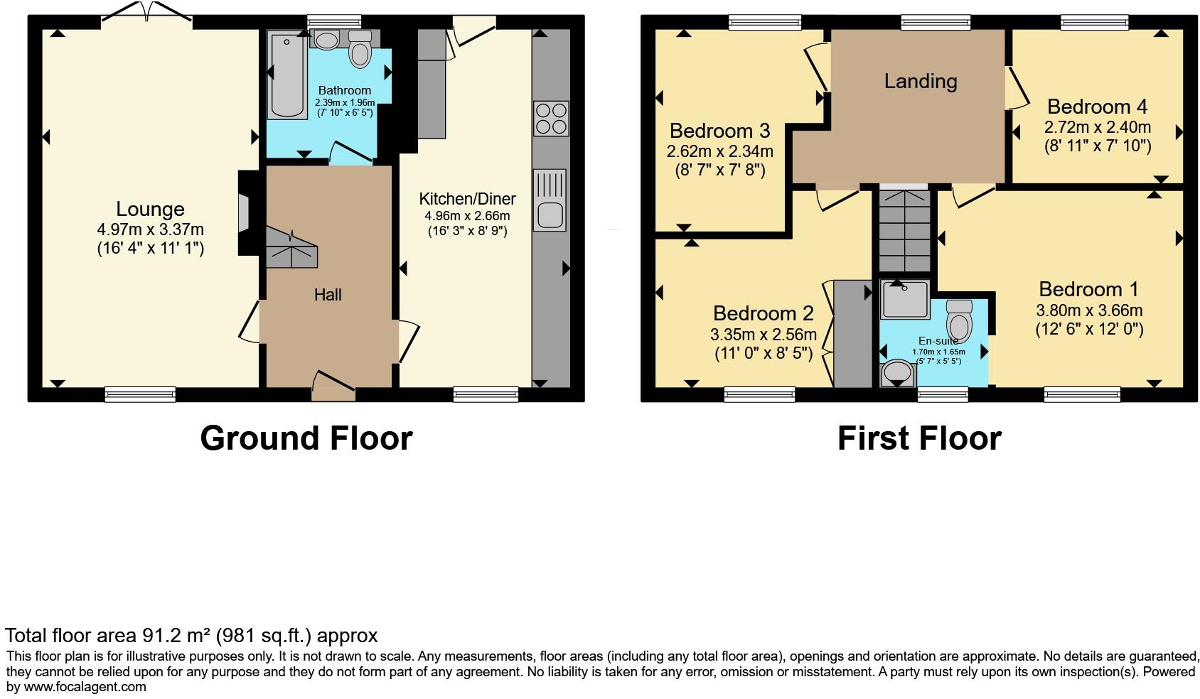 Cross Street, Thurcroft, Rotherham, S66 floorplan