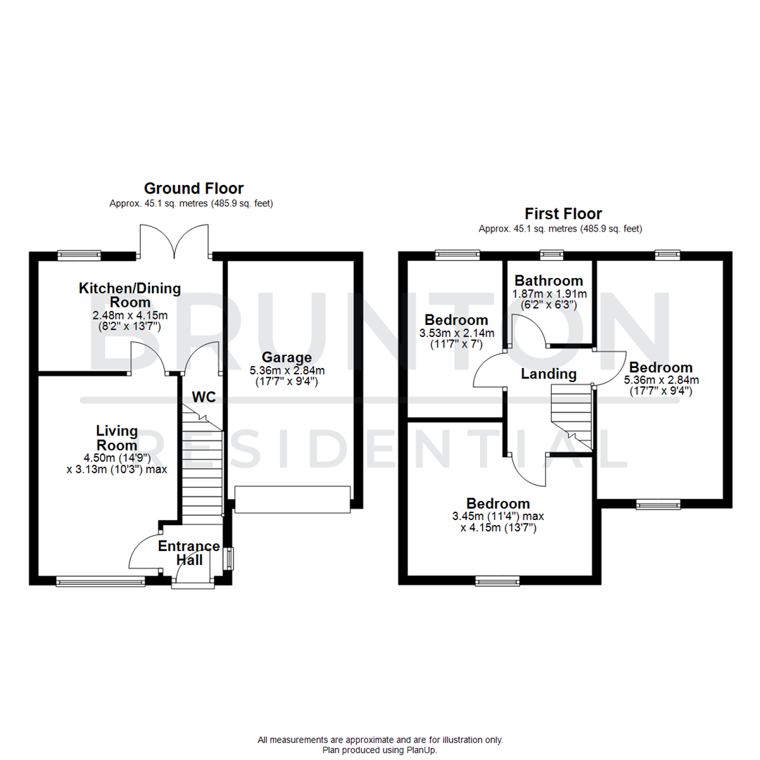 Charlotte Court, Pegswood, NE61 floorplan