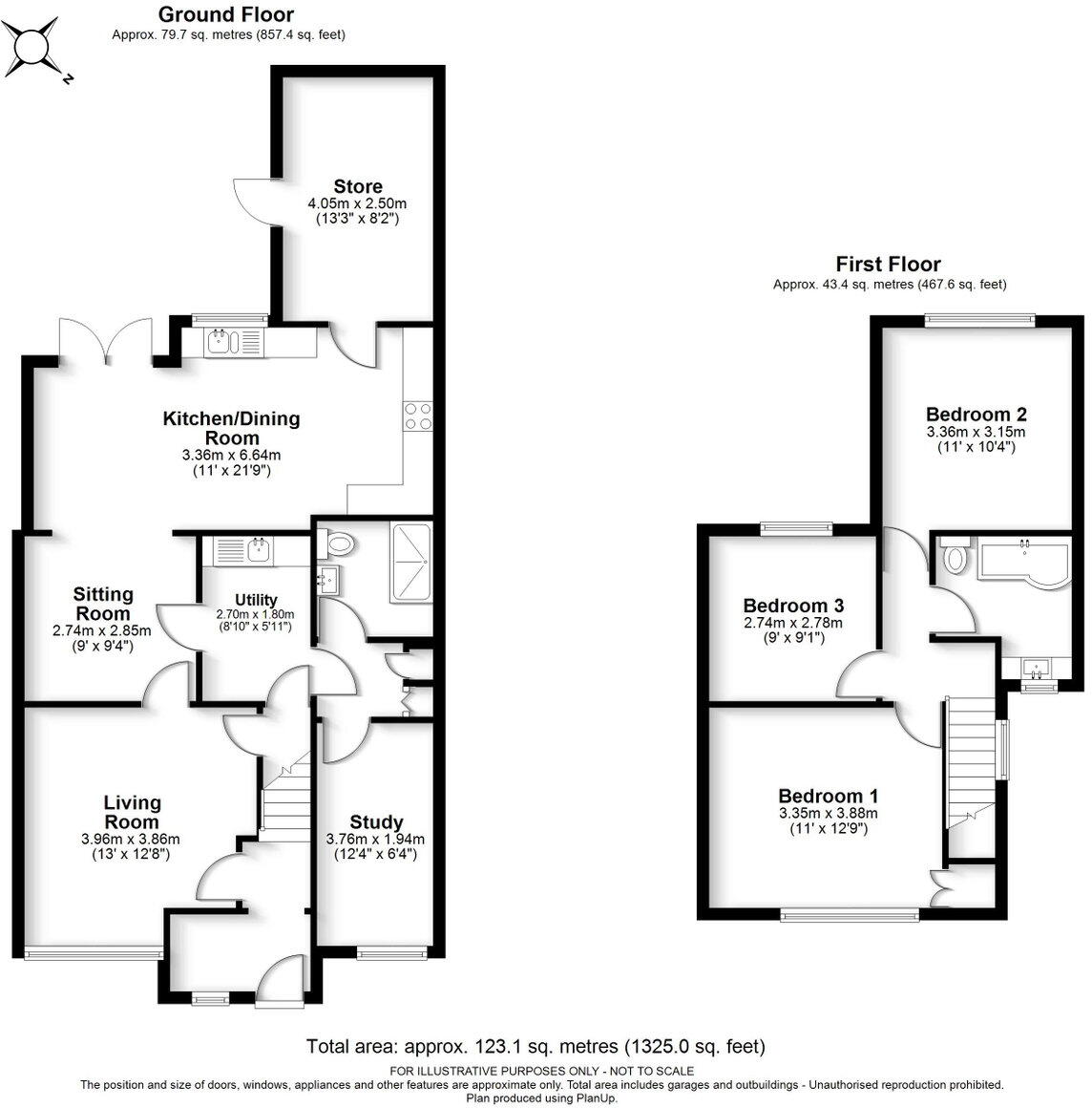Briar Road, Watford, Hertfordshire, WD25 0HE floorplan