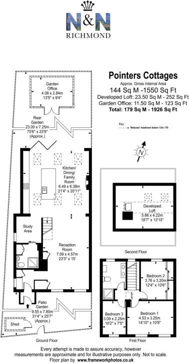 Wiggins Lane, London, TW10 floorplan