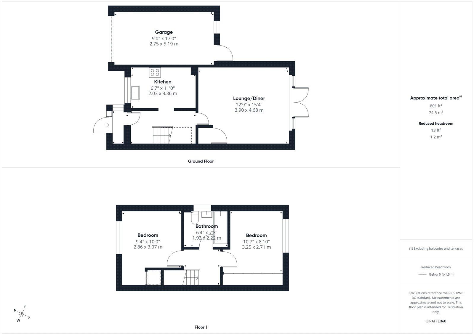 Celandine Close, Christchurch, Dorset, BH23 floorplan