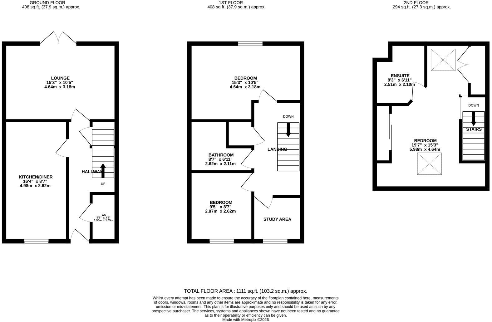 Bannister Road, Kettering floorplan