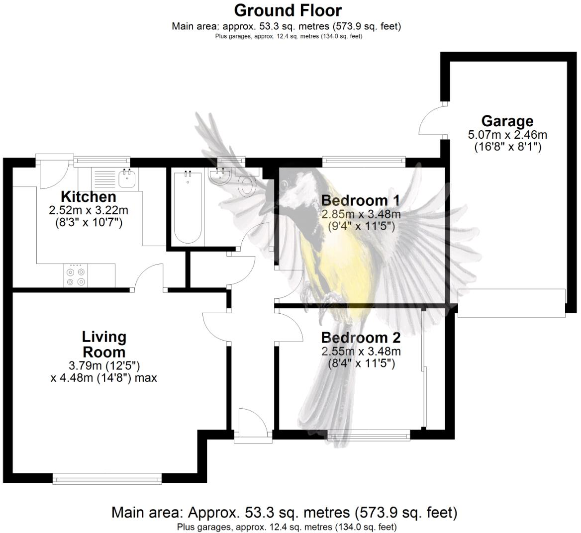 Shropshire Close, Shaw, Swindon floorplan