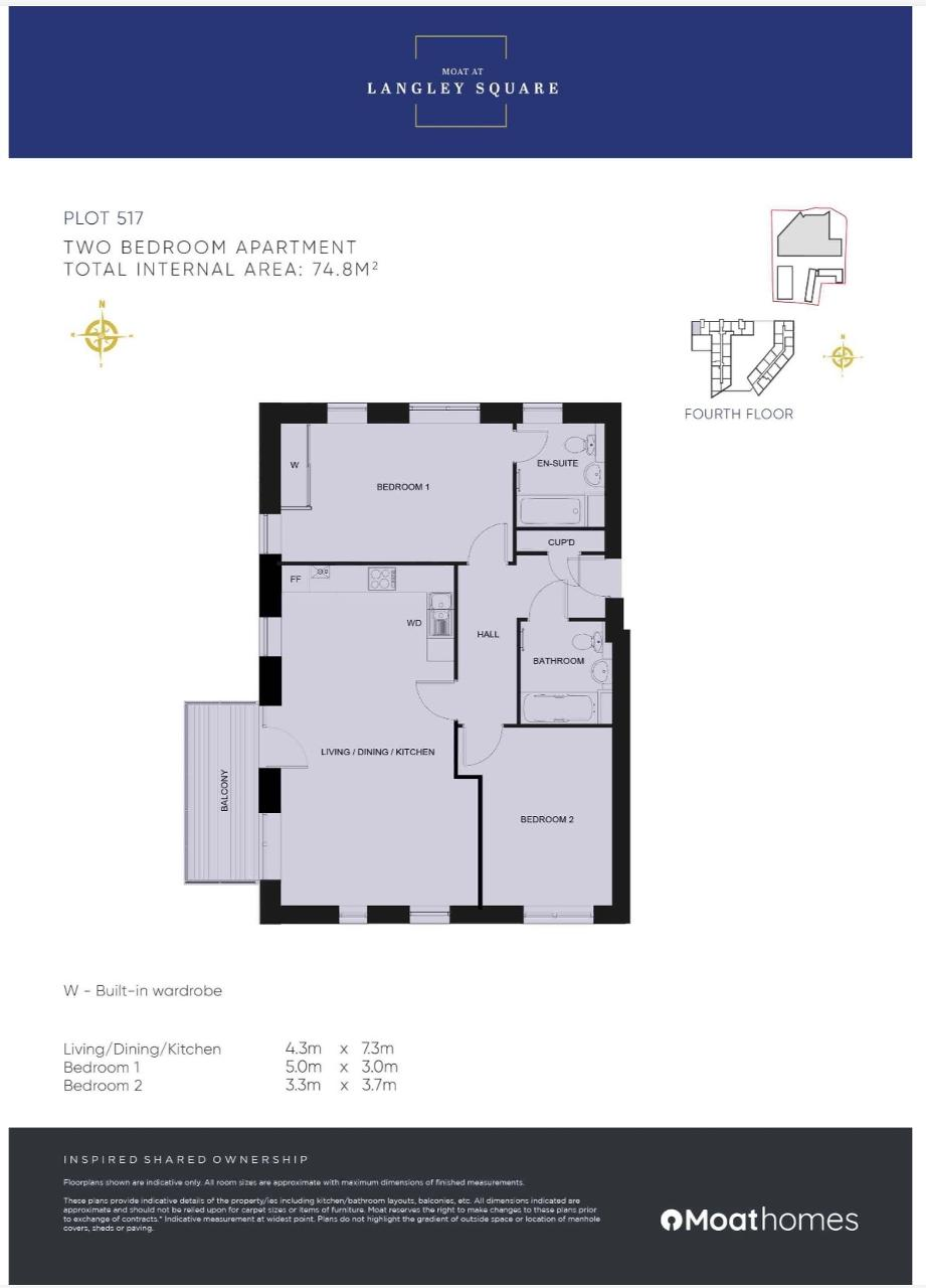 James Smith Court, Dartford, Kent, DA1 5XL floorplan