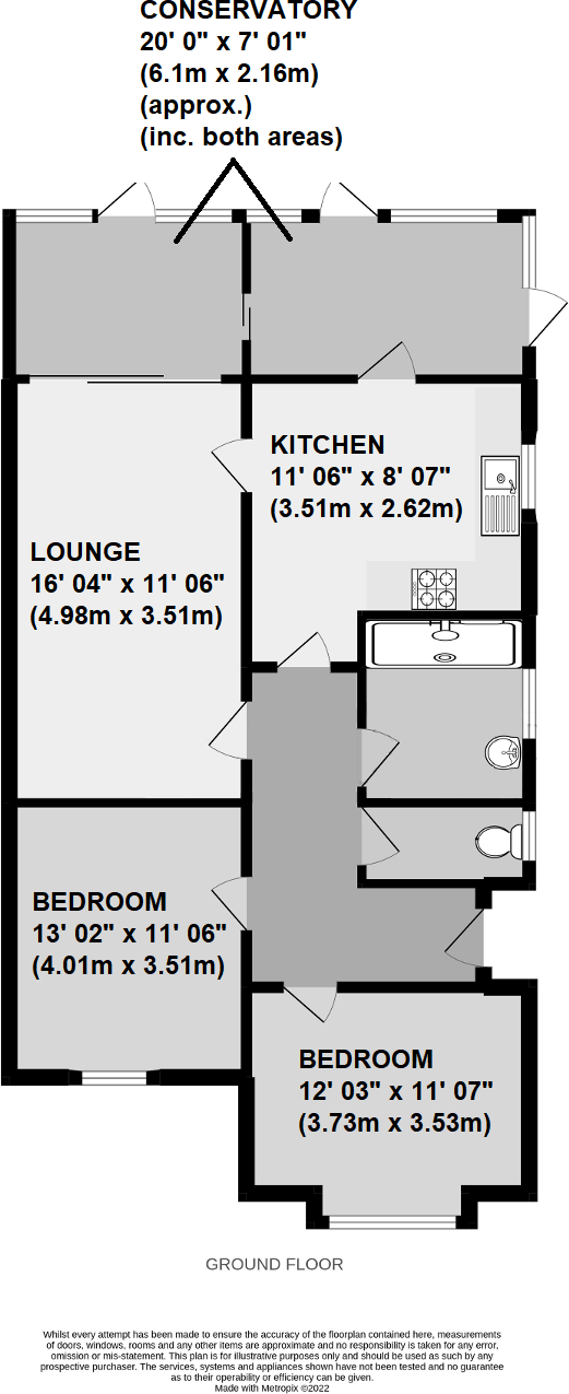 Chelsfield Lane, Orpington floorplan
