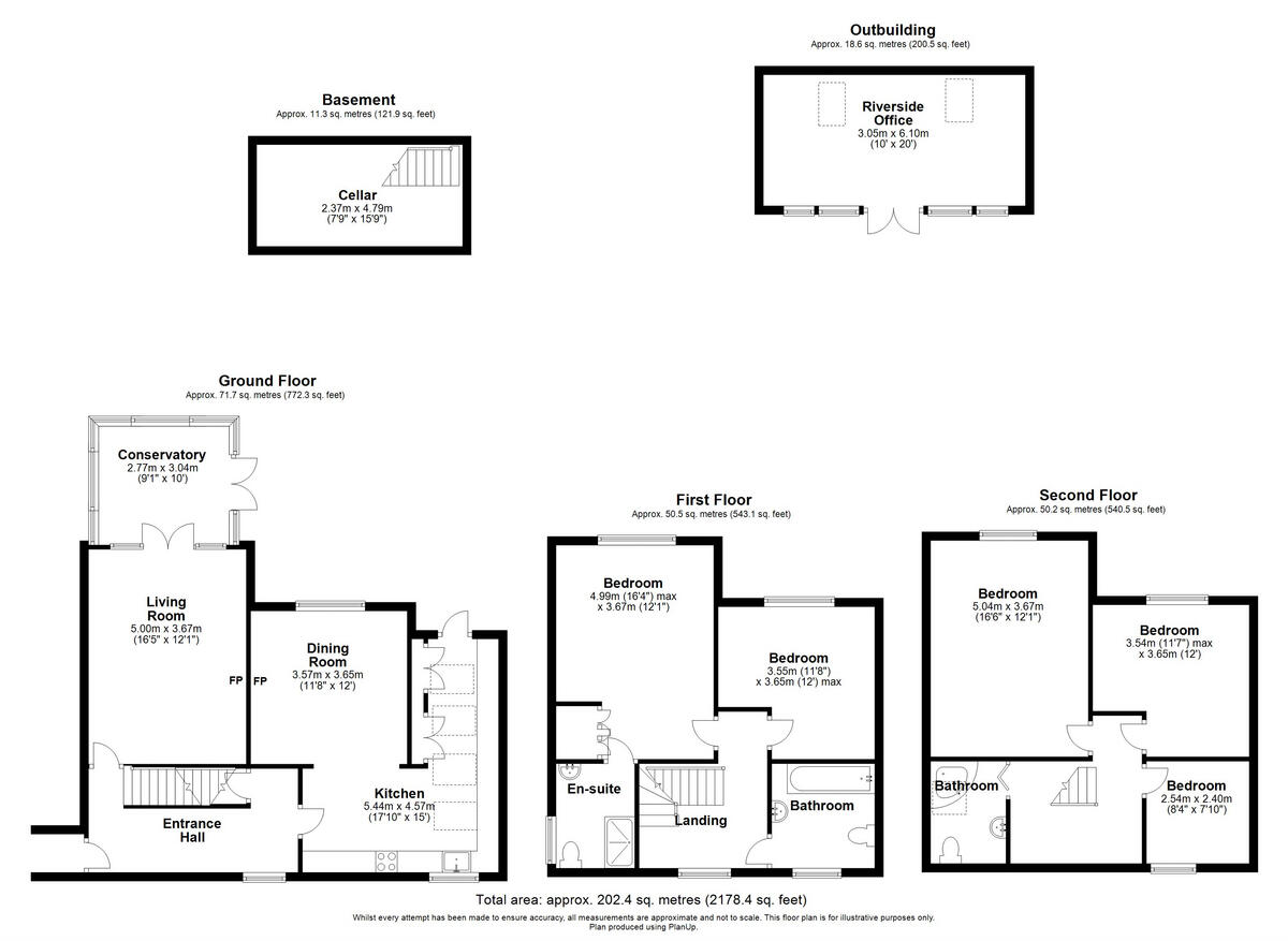 Caxton House Mount Street, Shrewsbury, SY3 floorplan
