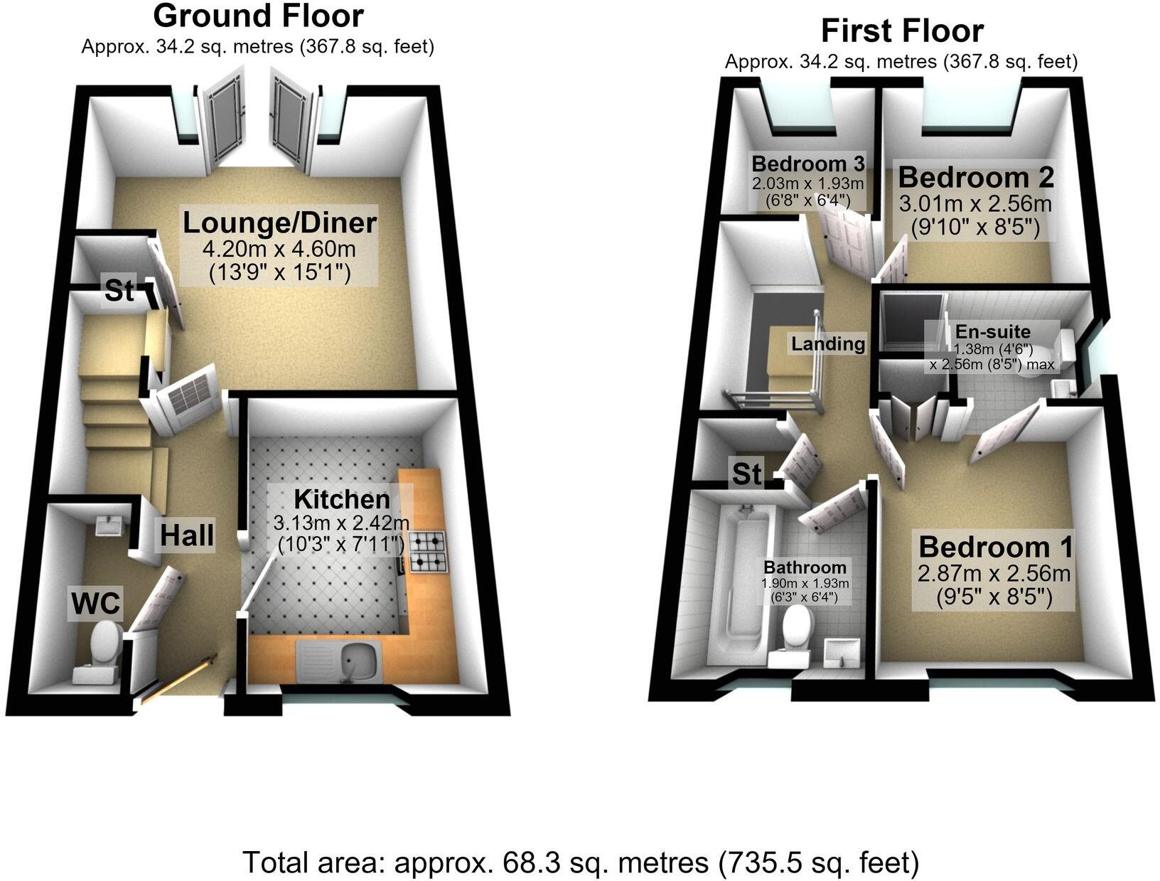 Newlove Avenue, St. Helens, WA10 floorplan