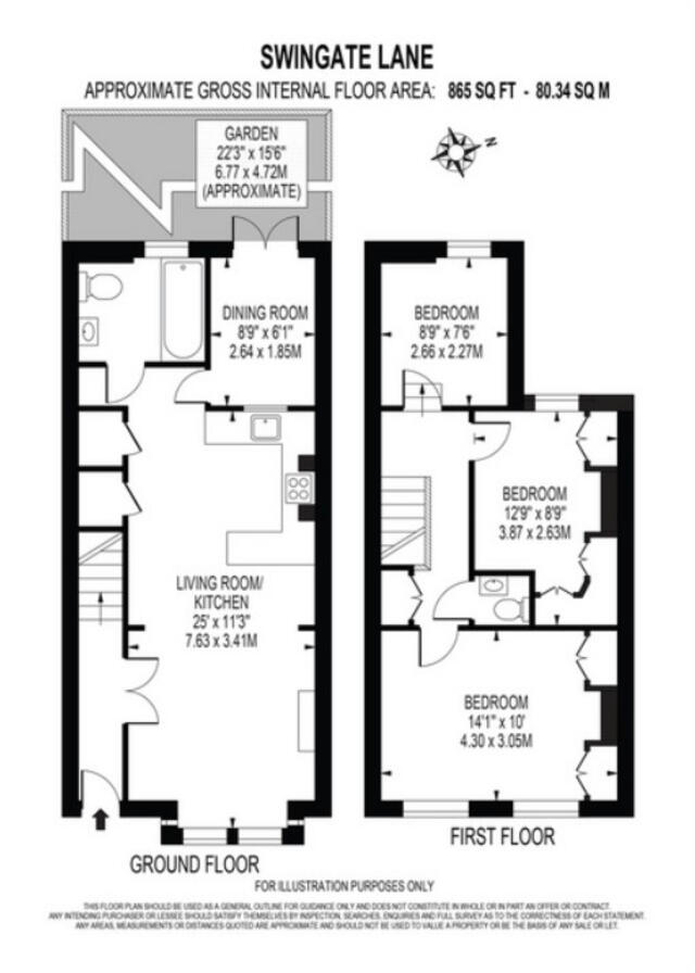 Swingate Lane, Plumstead floorplan
