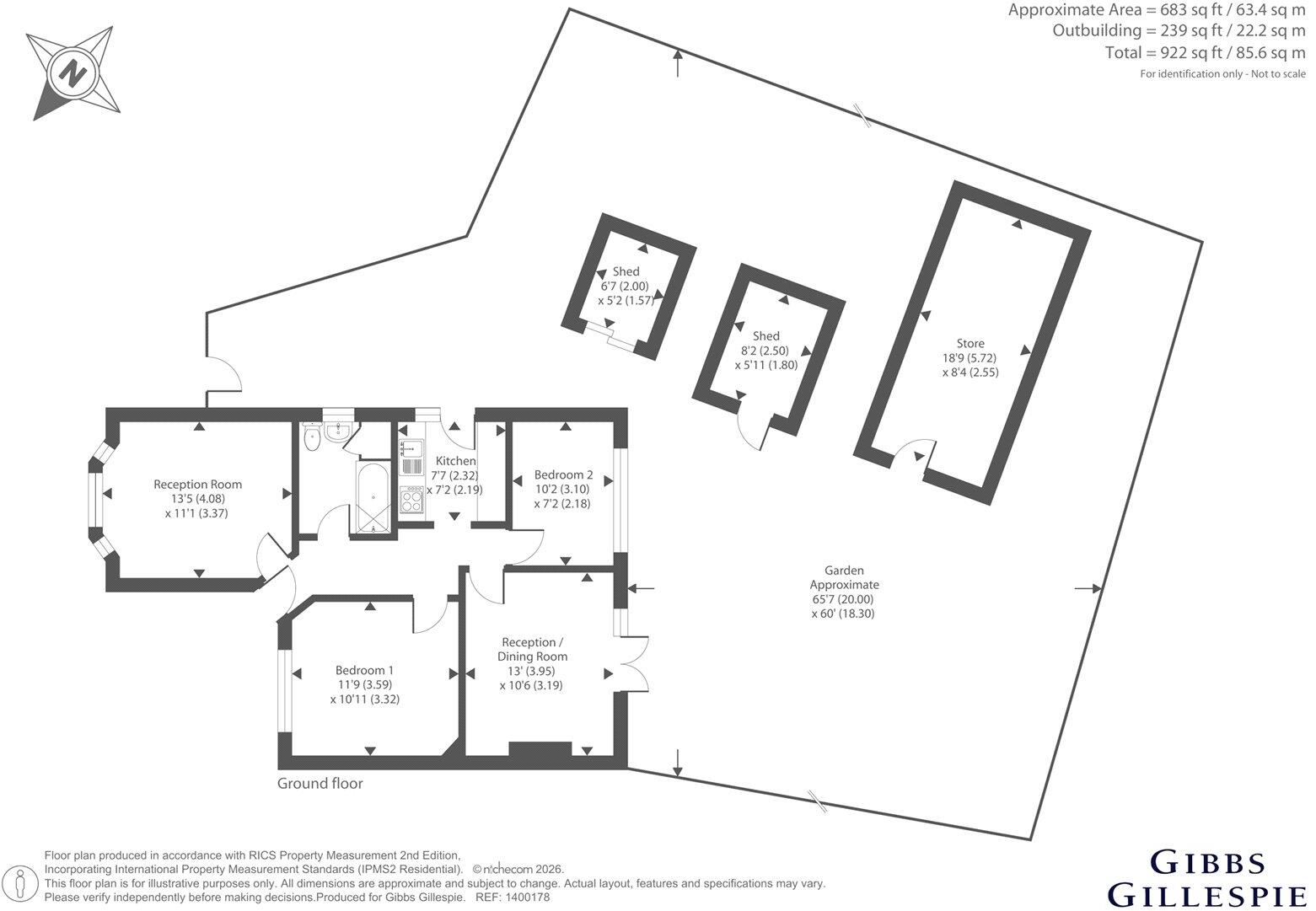 Rostrevor Gardens, Iver, Buckinghamshire floorplan