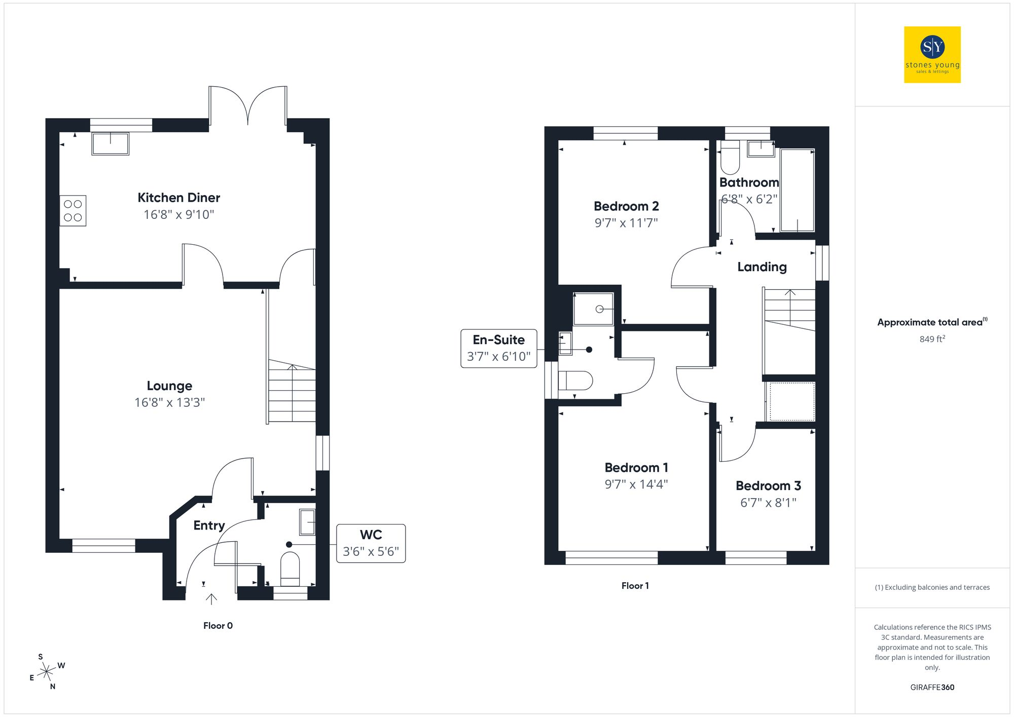 William Place, Clitheroe, BB7 floorplan