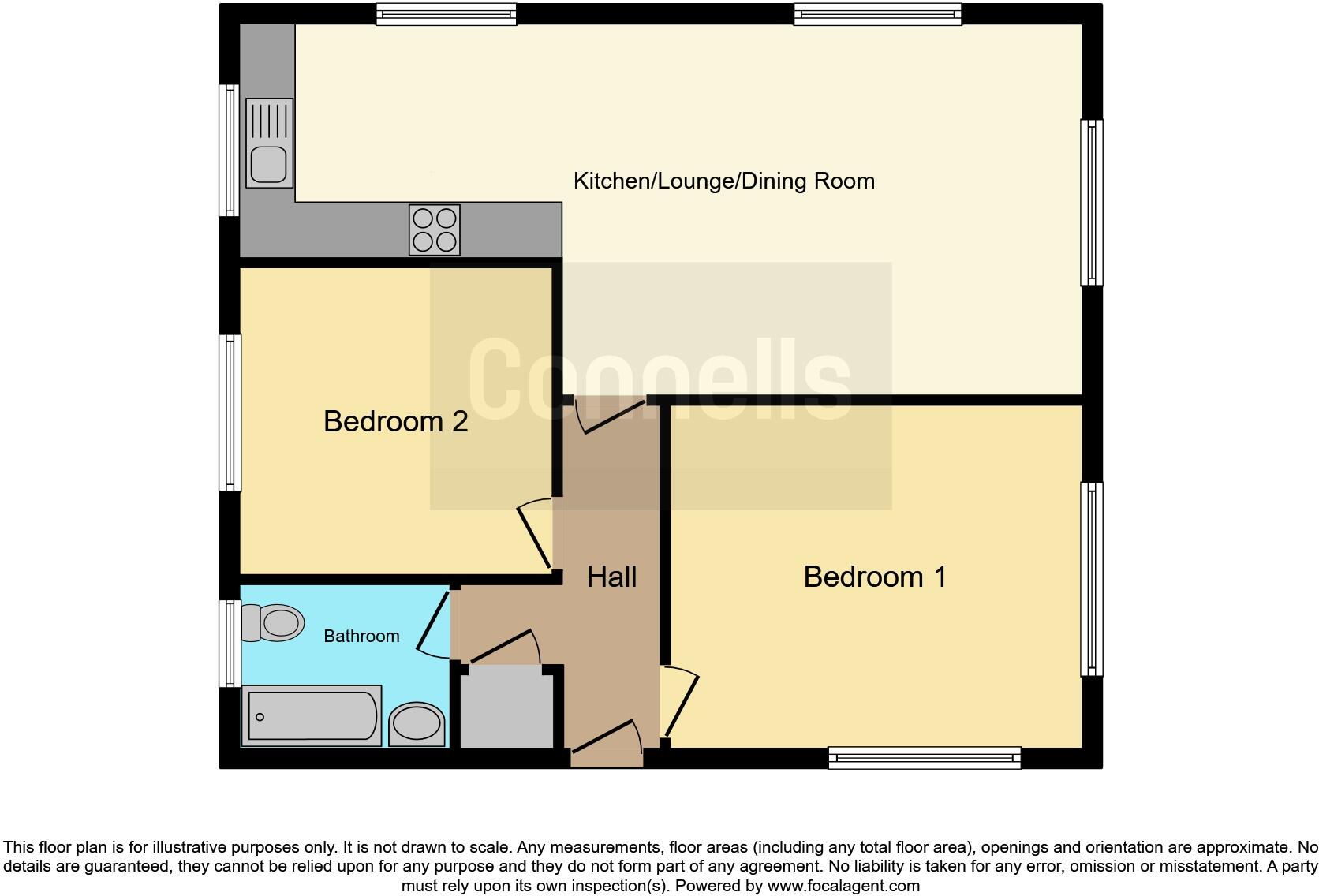 Teignmouth Road, Torquay floorplan