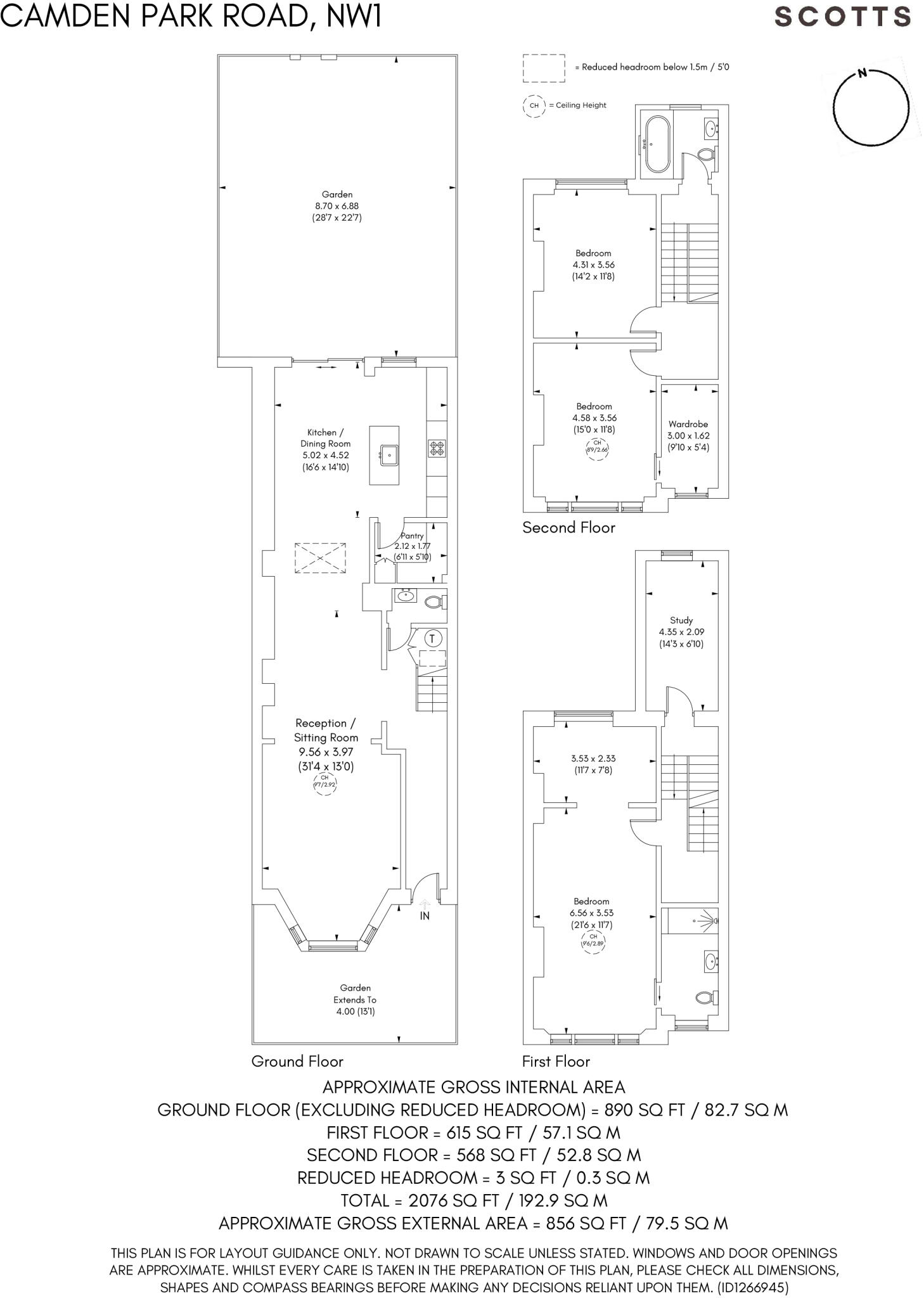 Camden Park Road, Camden, London, NW1 floorplan