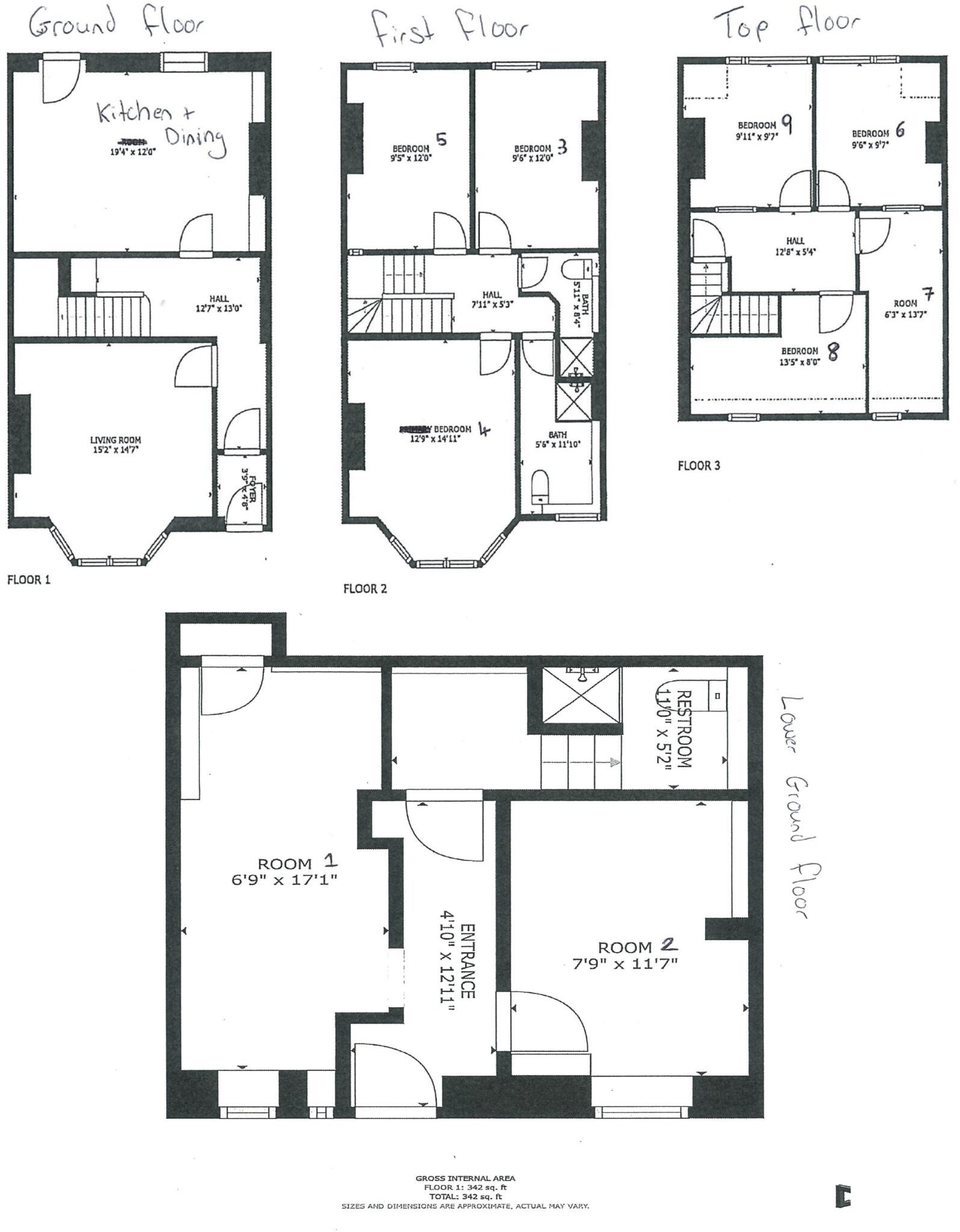 Manor Road, Bishopston, BS7 floorplan