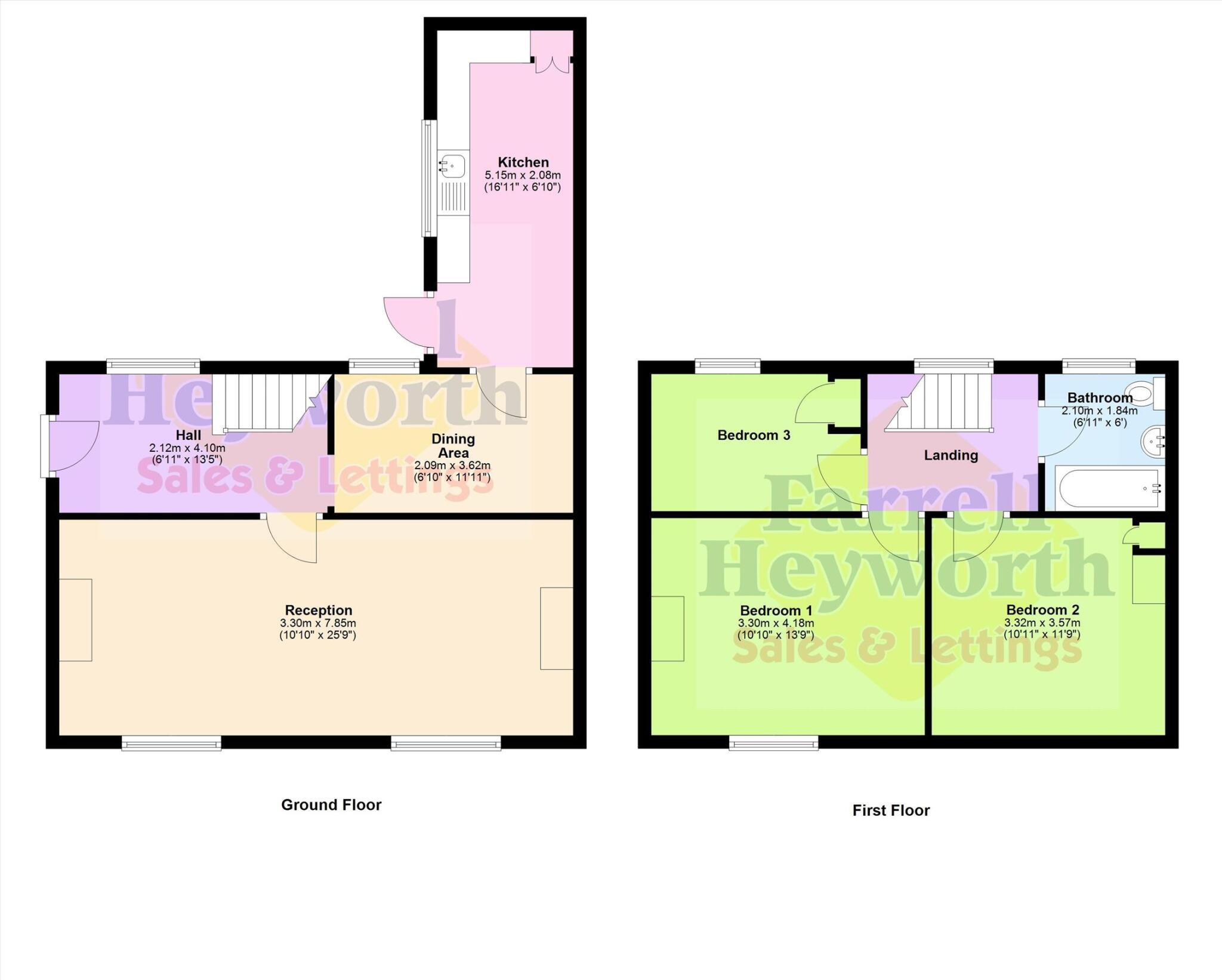 Gregson Lane, Hoghton, Preston floorplan