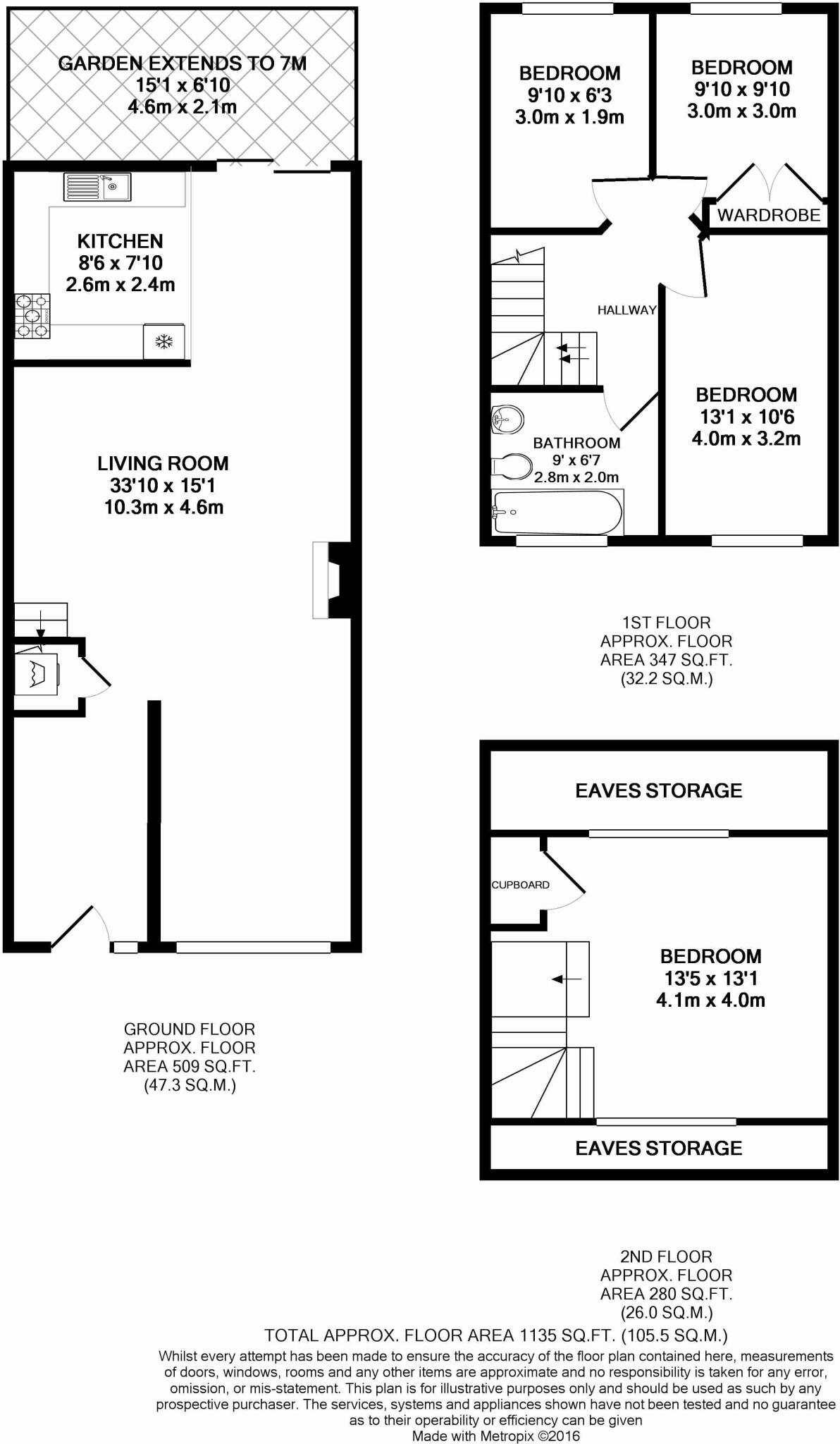 Southwell Road, London floorplan
