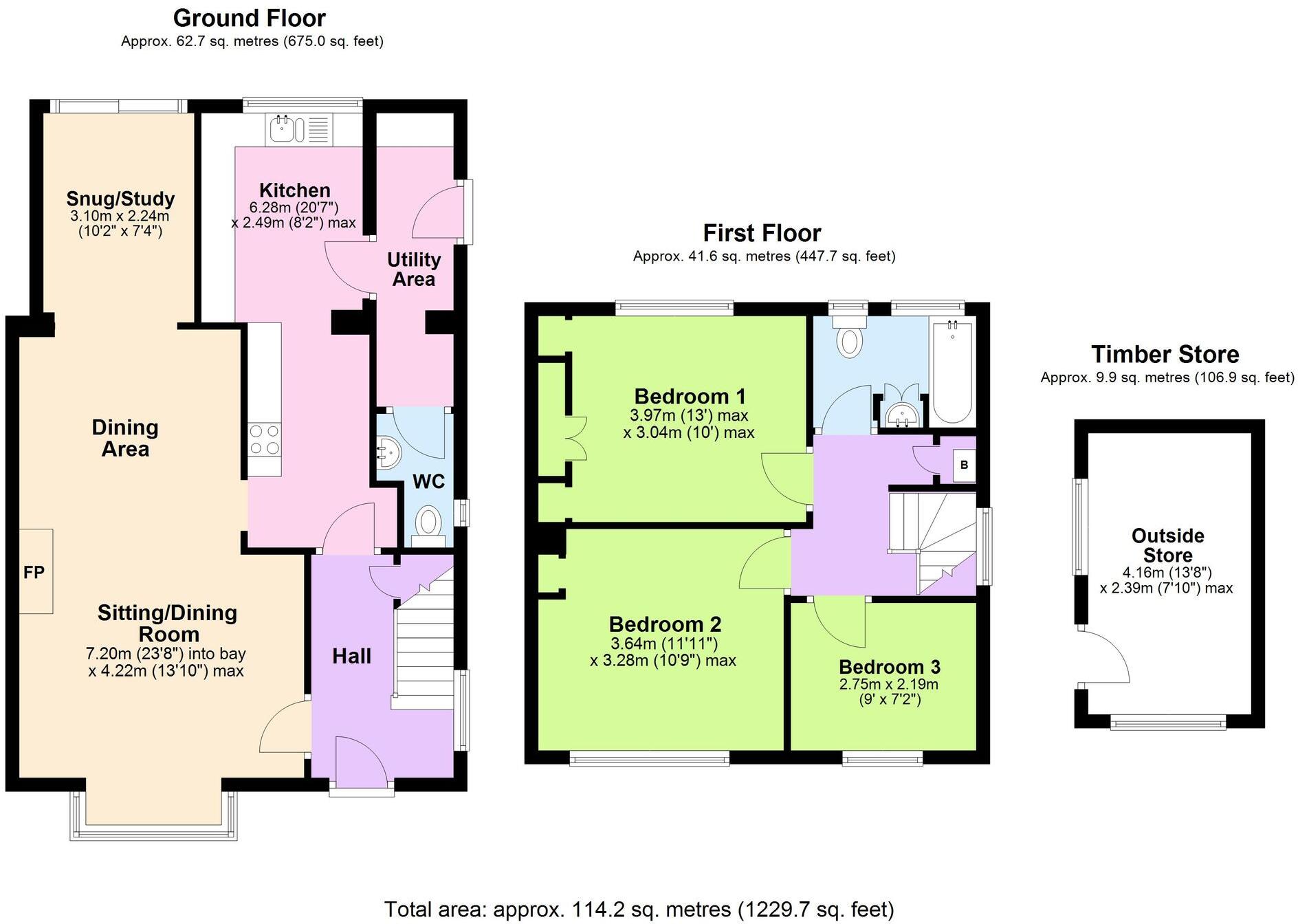 Heather Drive, St. Michaels, TN30 floorplan