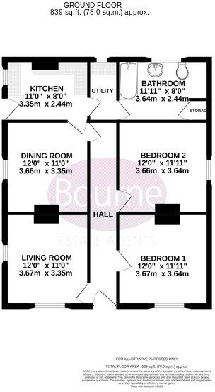 Hogmoor Road, Whitehill, Bordon, Hampshire, GU35 floorplan