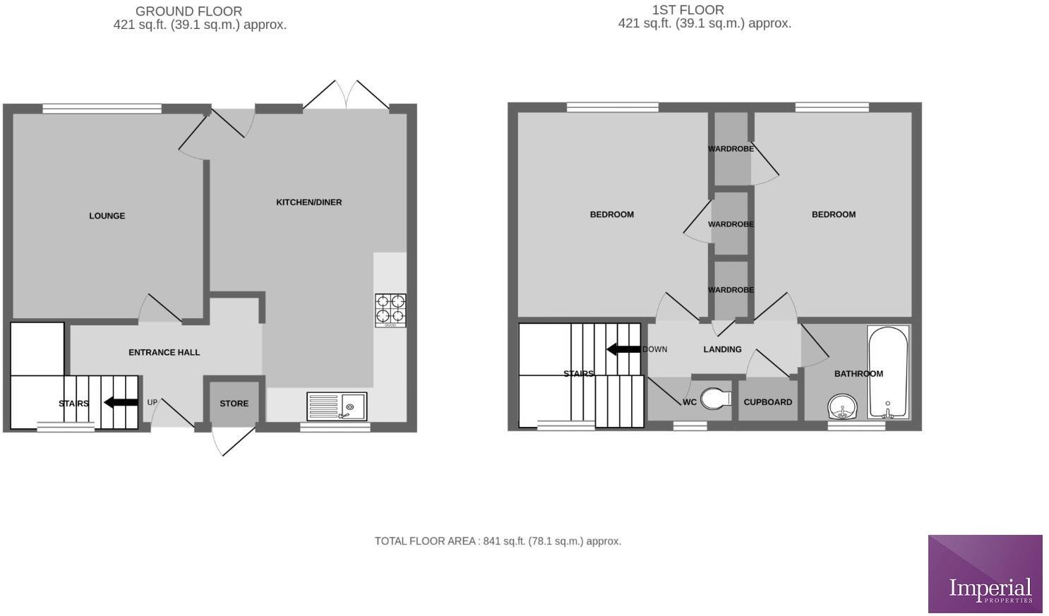 Boulton Grange, Randlay, TF3 floorplan